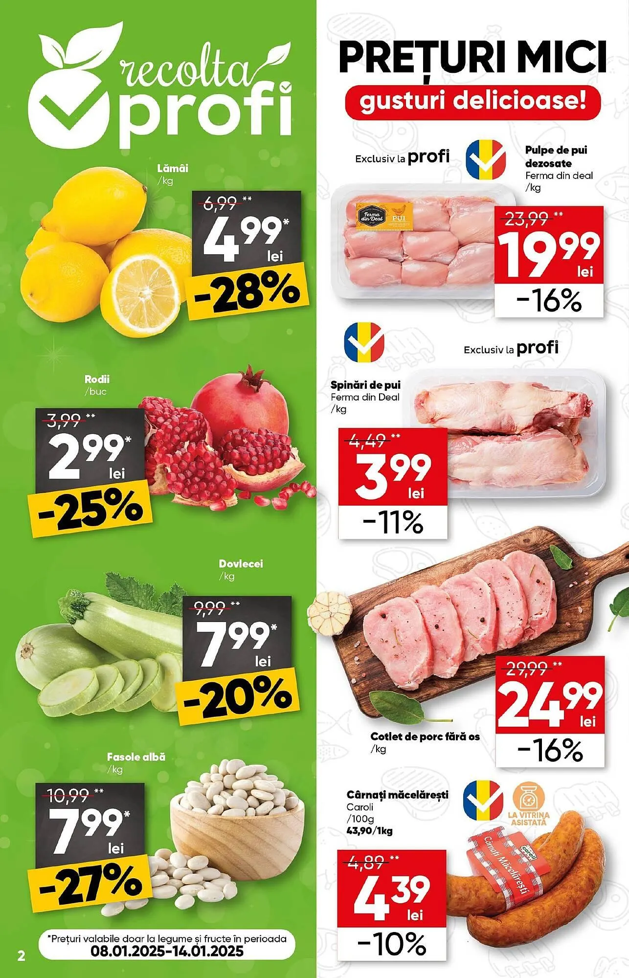 Catalog Catalog PROFI de la 8 ianuarie până la 21 ianuarie 2025 - Revista Pagina 2