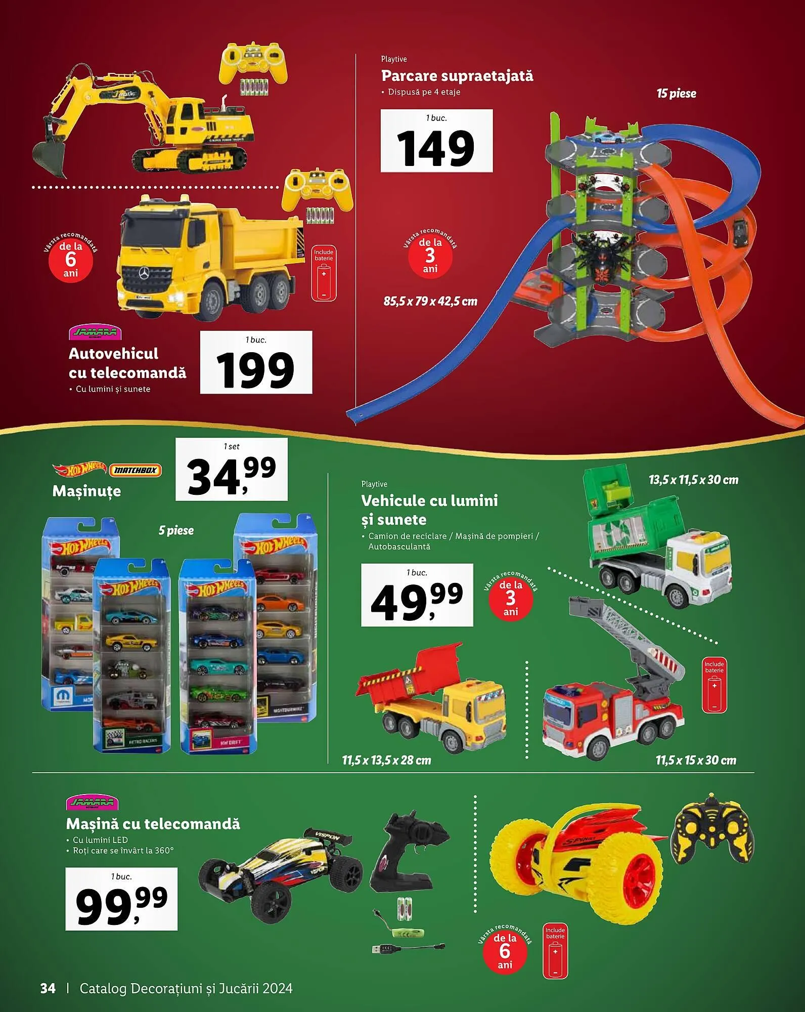 Catalog Catalog Lidl de la 4 noiembrie până la 24 decembrie 2024 - Revista Pagina 34