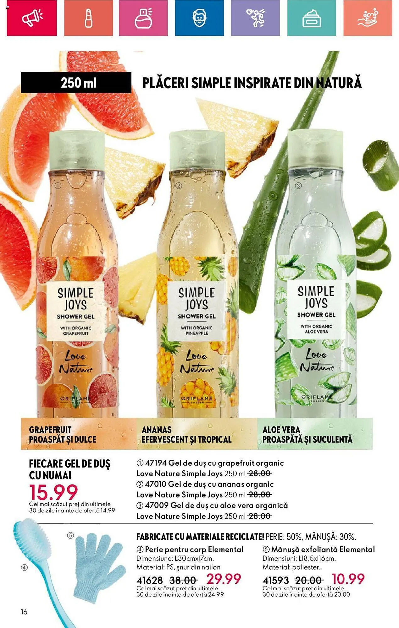 Catalog Oriflame catalog de la 28 mai până la 17 iunie 2024 - Revista Pagina 16