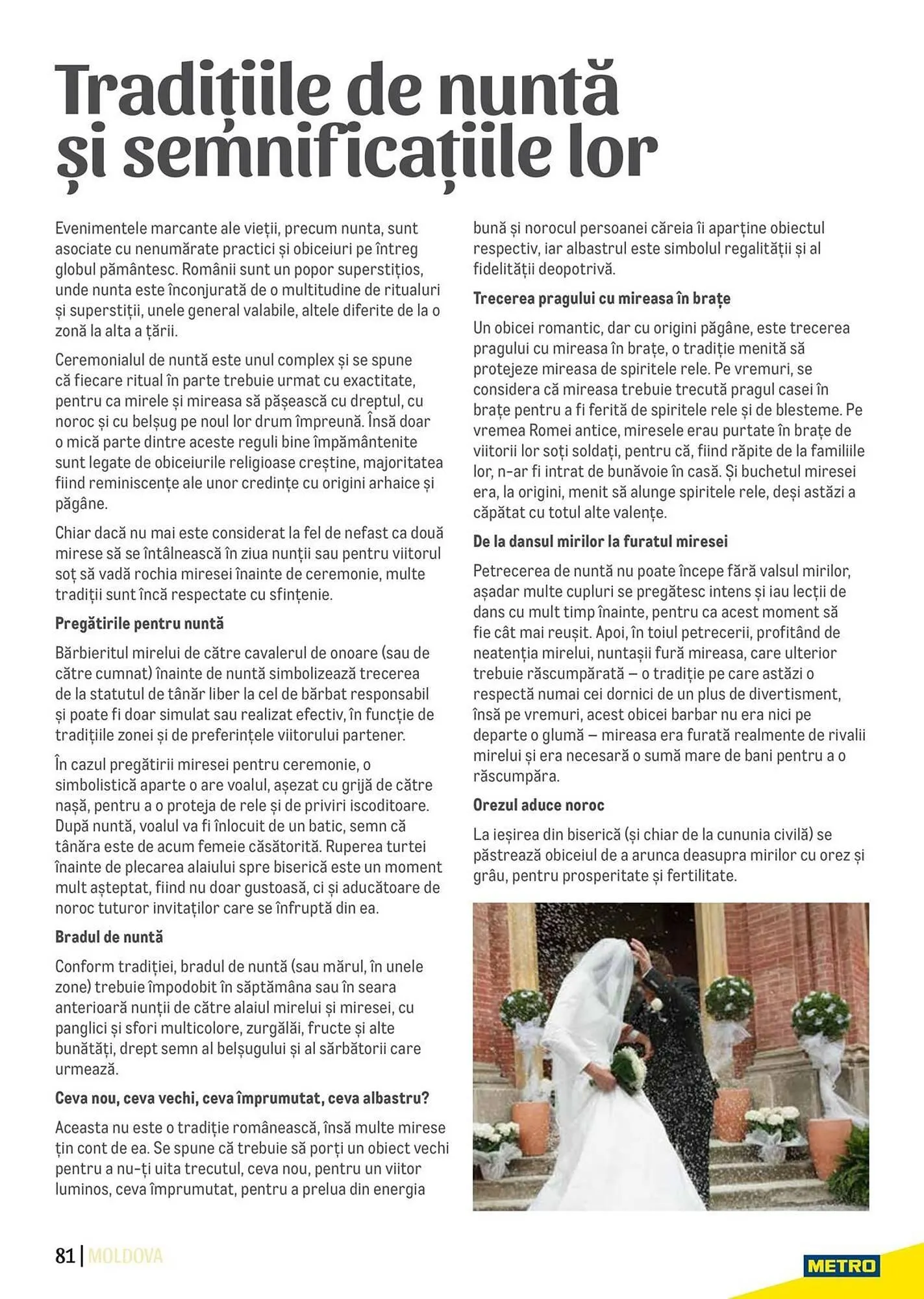 Catalog Catalog Metro de la 9 aprilie până la 31 decembrie 2025 - Revista Pagina 81