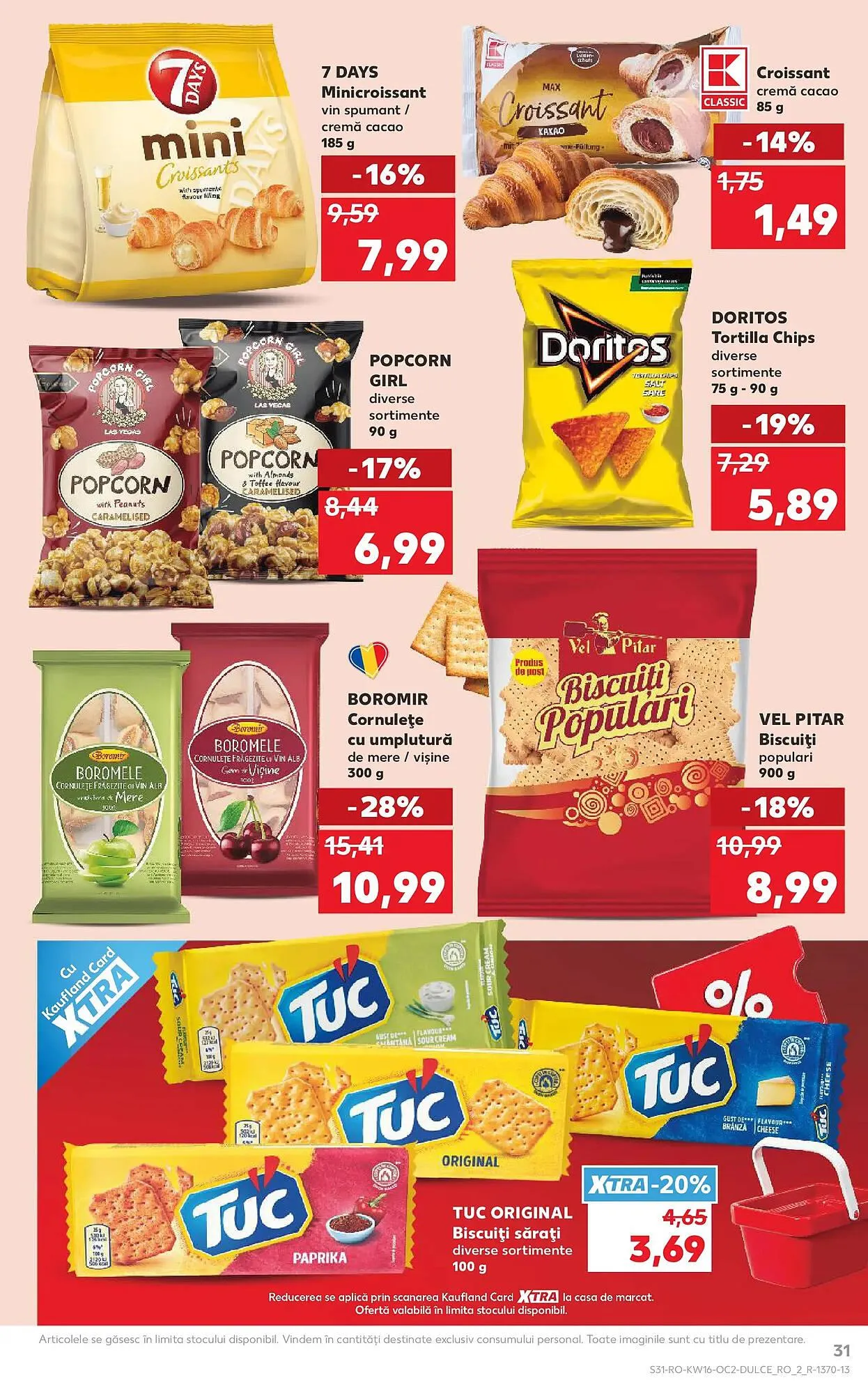 Catalog Catalog Kaufland de la 15 aprilie până la 21 aprilie 2026 - Revista Pagina 31