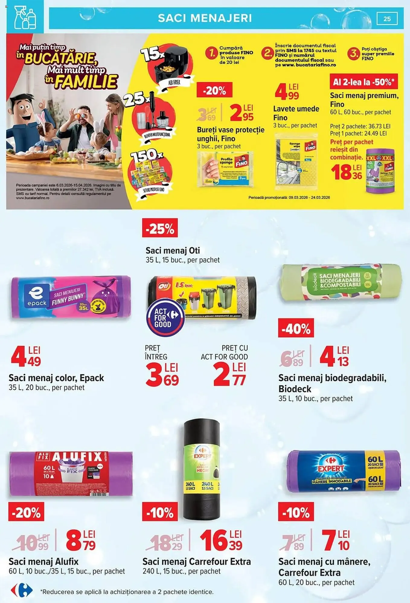 Catalog Catalog Carrefour de la 8 martie până la 24 martie 2026 - Revista Pagina 25