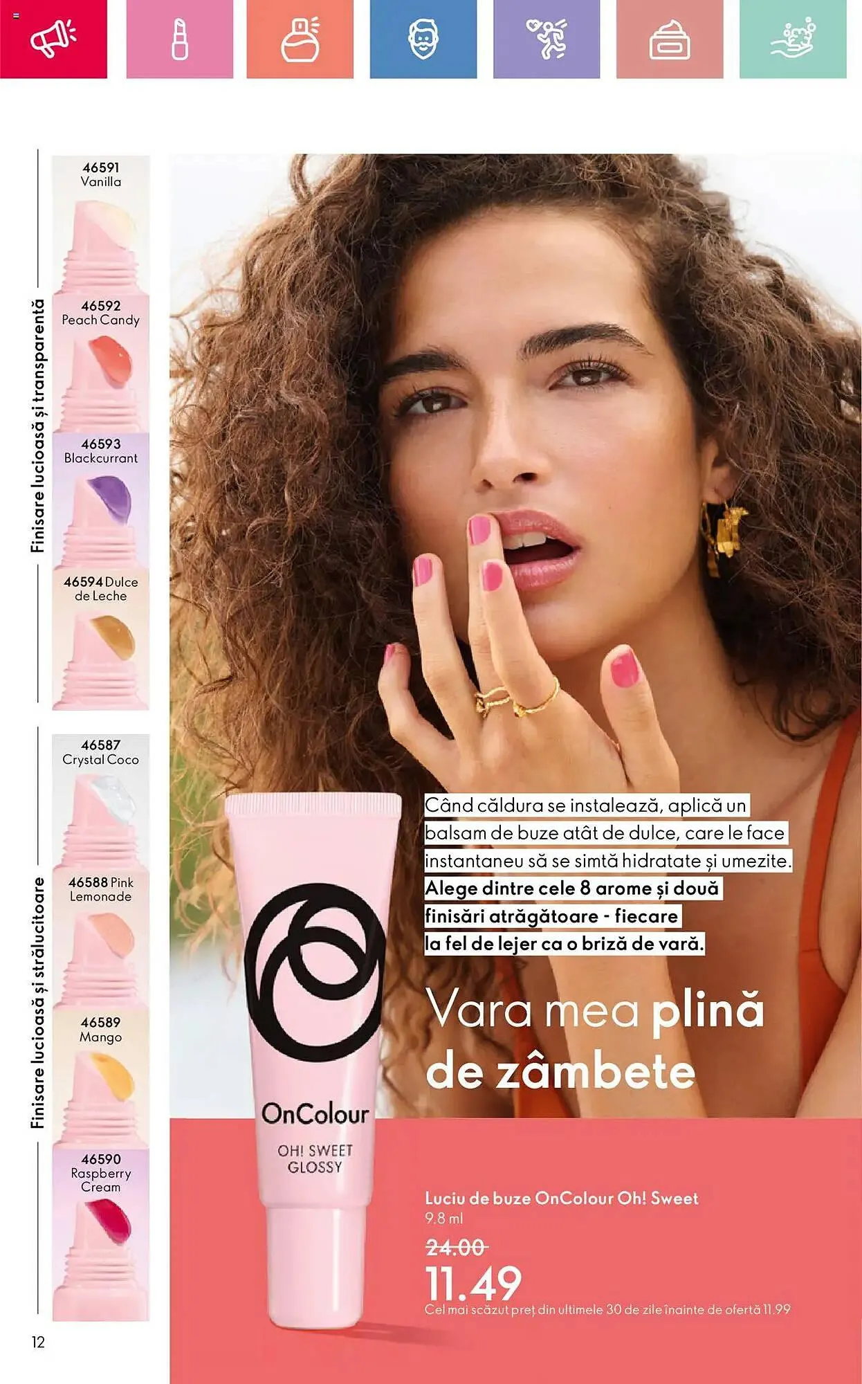Catalog Catalog Oriflame de la 6 iulie până la 26 iulie 2025 - Revista Pagina 12