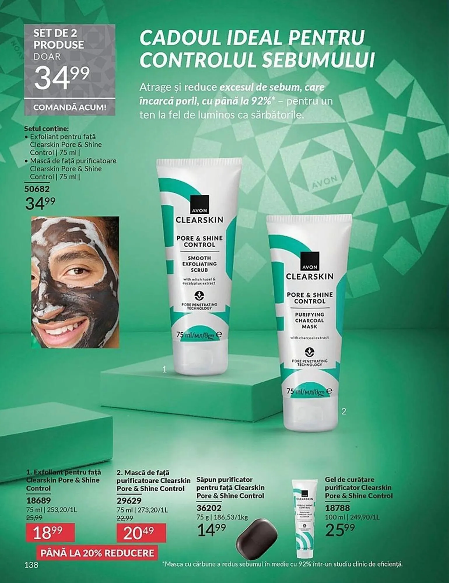 Catalog Catalog Avon de la 3 noiembrie până la 30 noiembrie 2025 - Revista Pagina 136