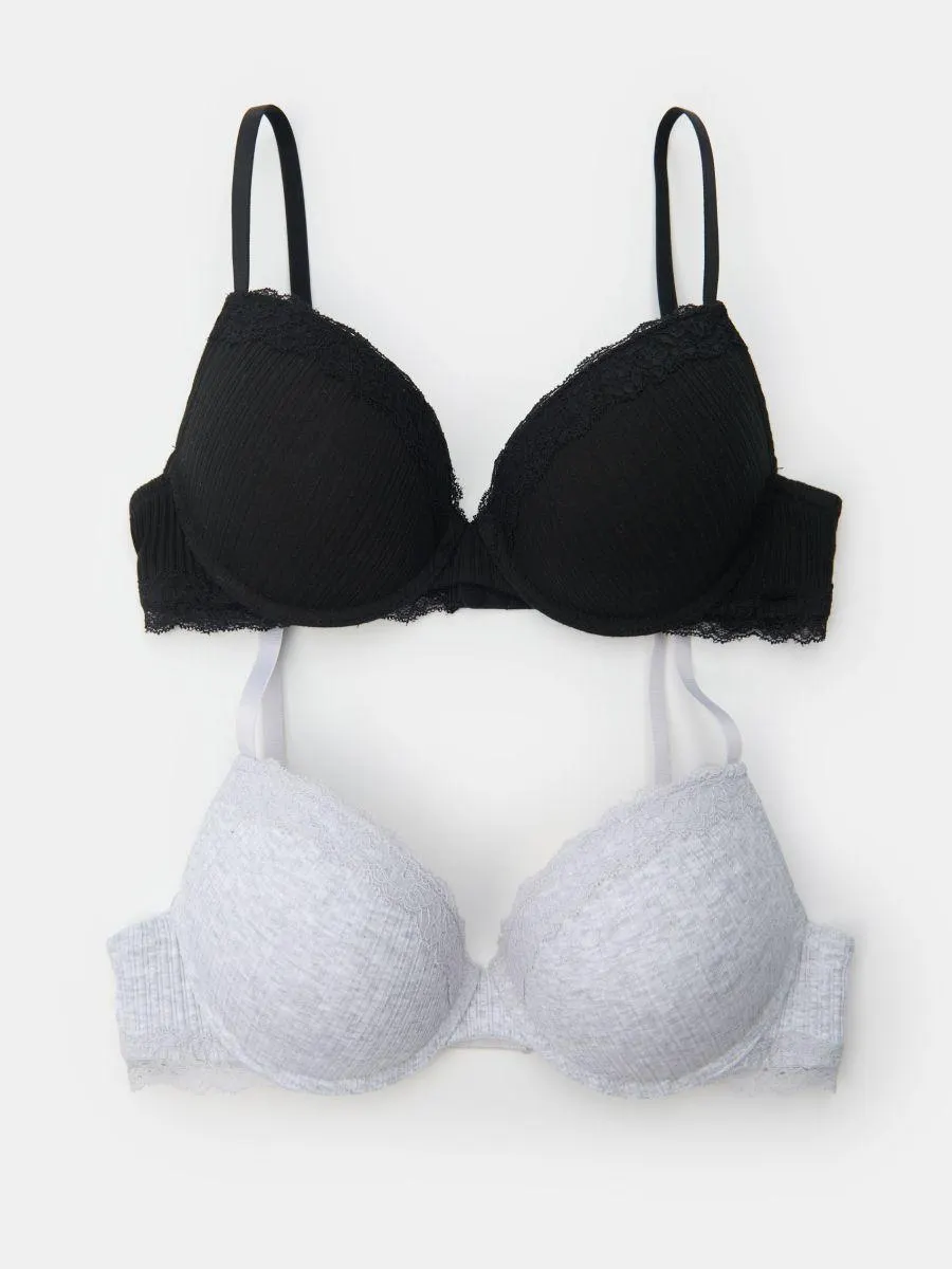 Sutien din bumbac 2 pack