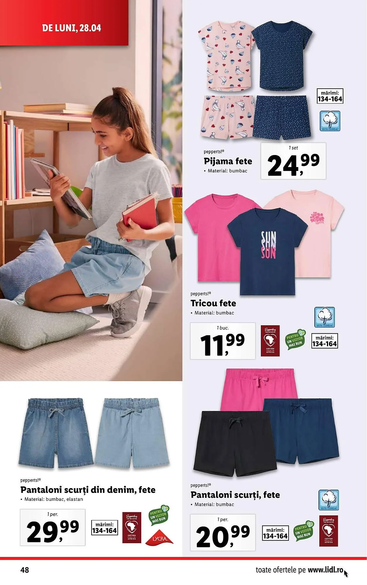 Catalog Catalog Lidl de la 22 aprilie până la 27 aprilie 2025 - Revista Pagina 48