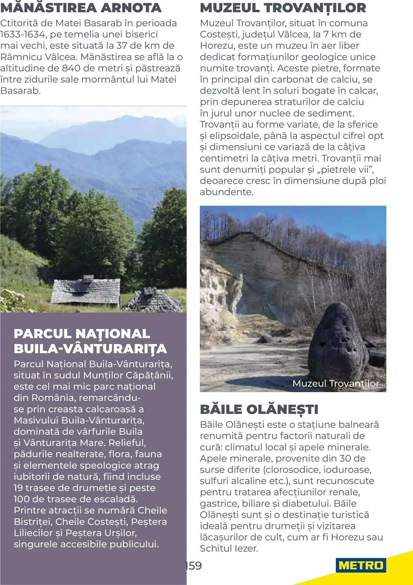 Catalog Catalog Metro de la 31 iulie până la 31 decembrie 2026 - Revista Pagina 159