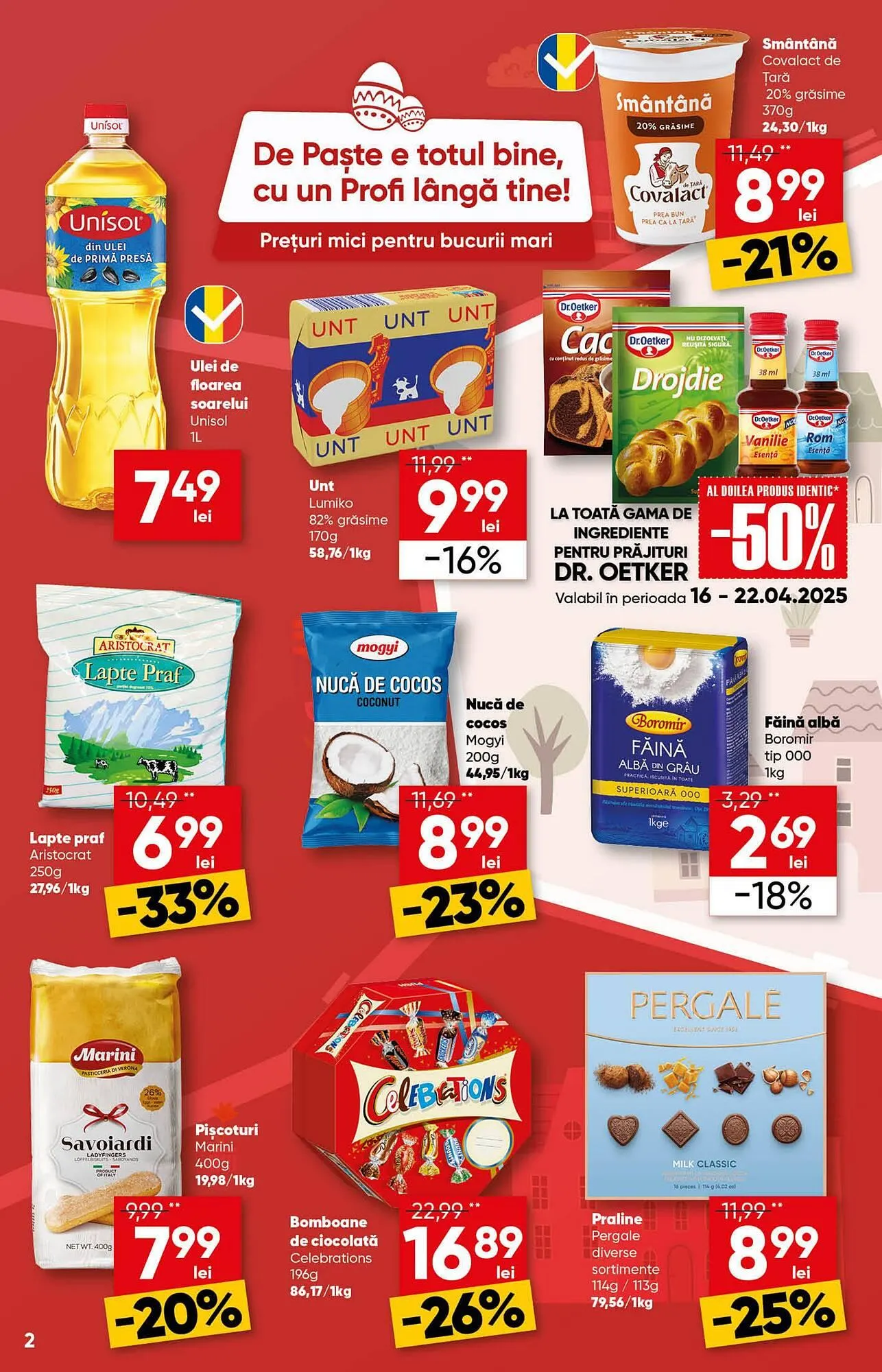 Catalog Catalog PROFI de la 16 aprilie până la 29 aprilie 2025 - Revista Pagina 2