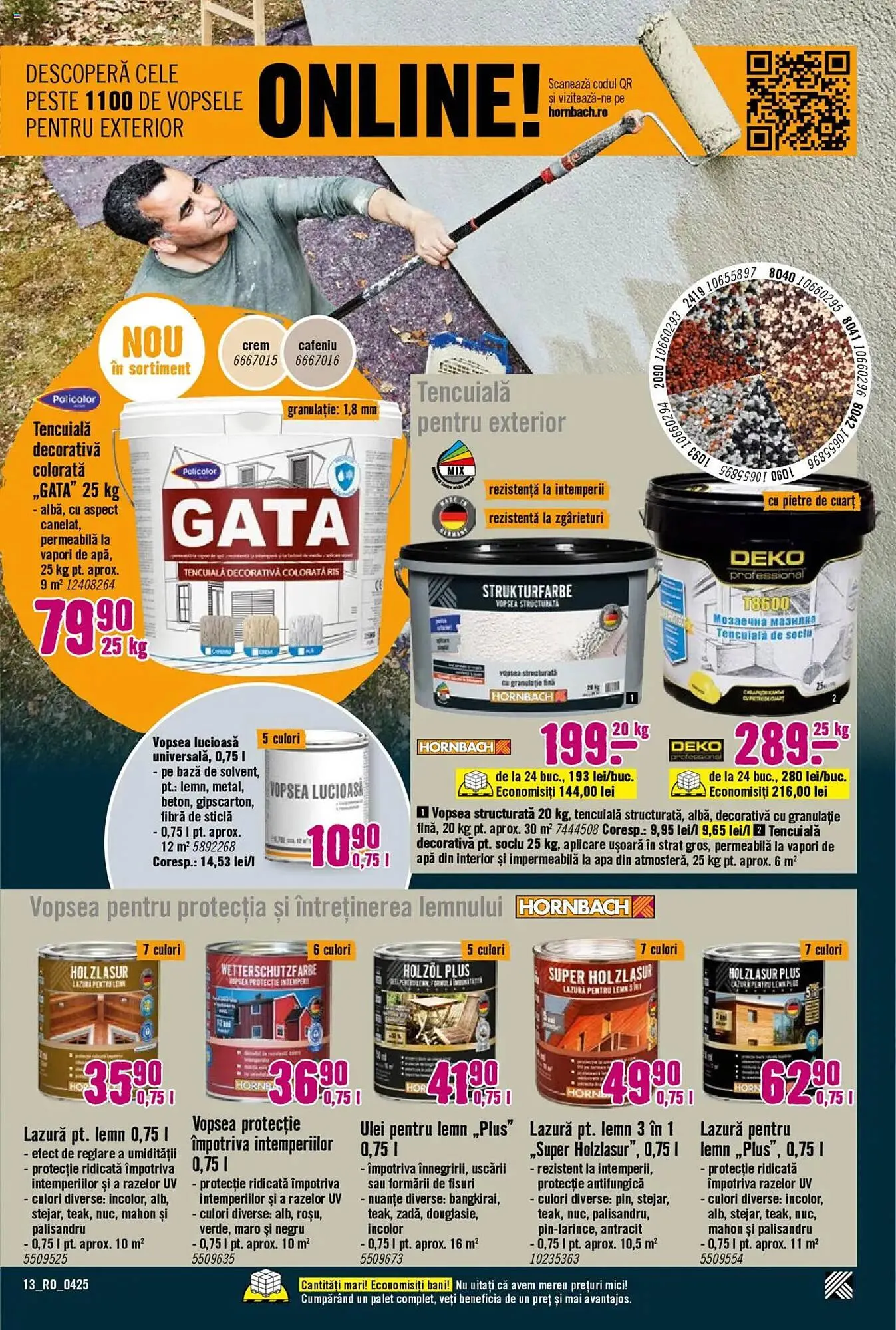 Catalog Catalog Hornbach de la 10 aprilie până la 11 mai 2025 - Revista Pagina 13