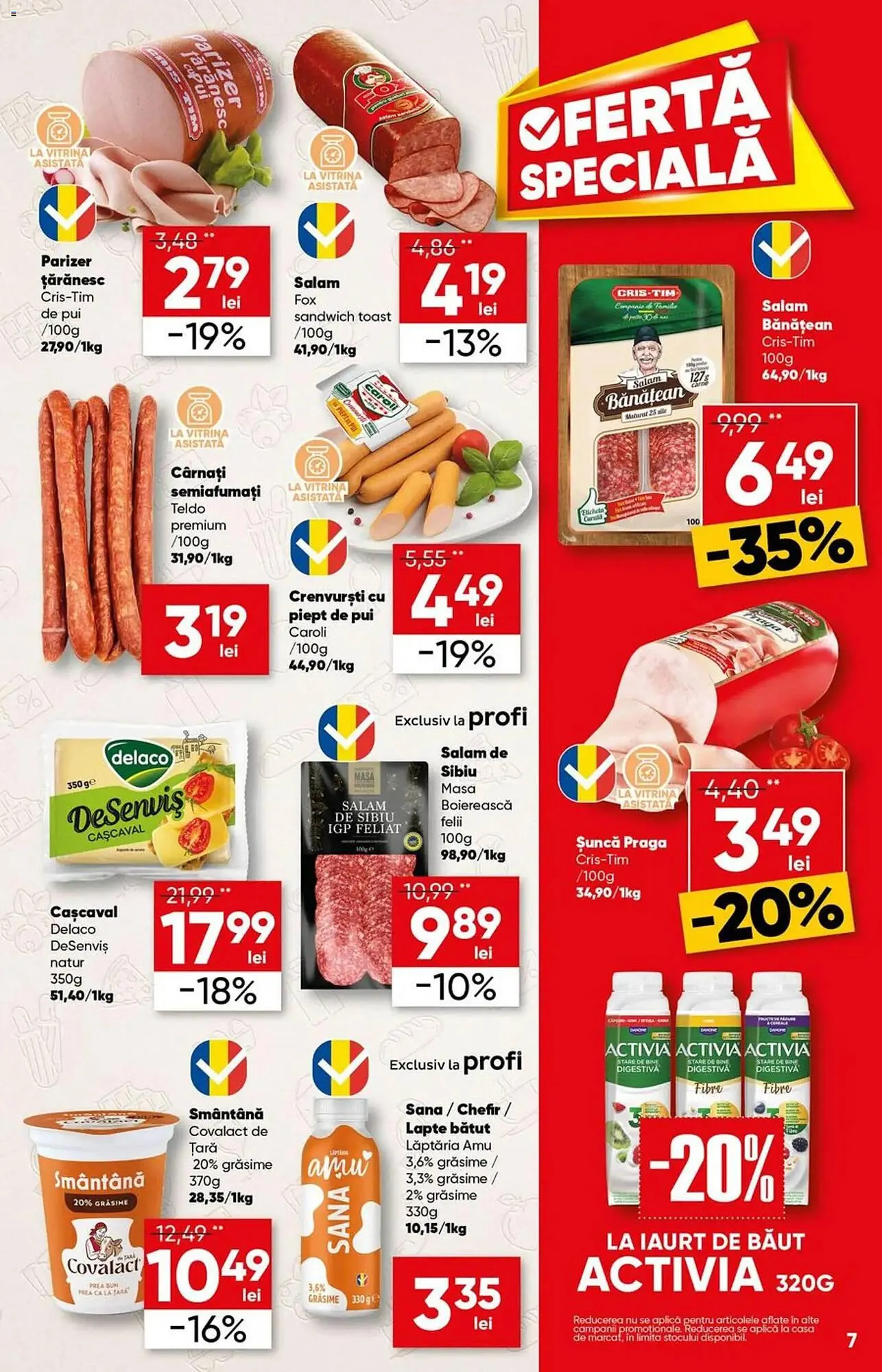 Catalog Catalog PROFI de la 13 mai până la 26 mai 2026 - Revista Pagina 7