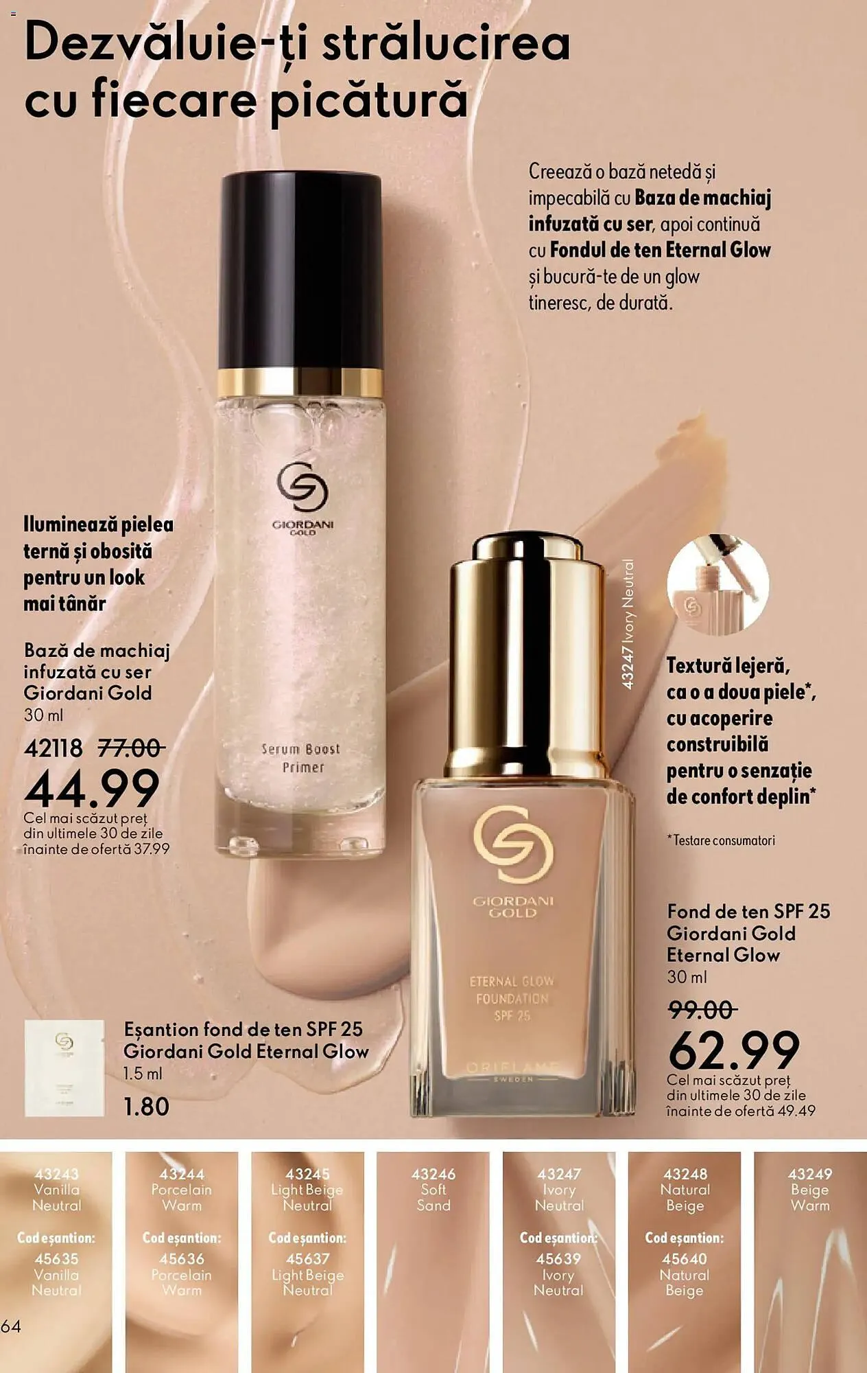 Catalog Catalog Oriflame de la 26 mai până la 16 iunie 2026 - Revista Pagina 64