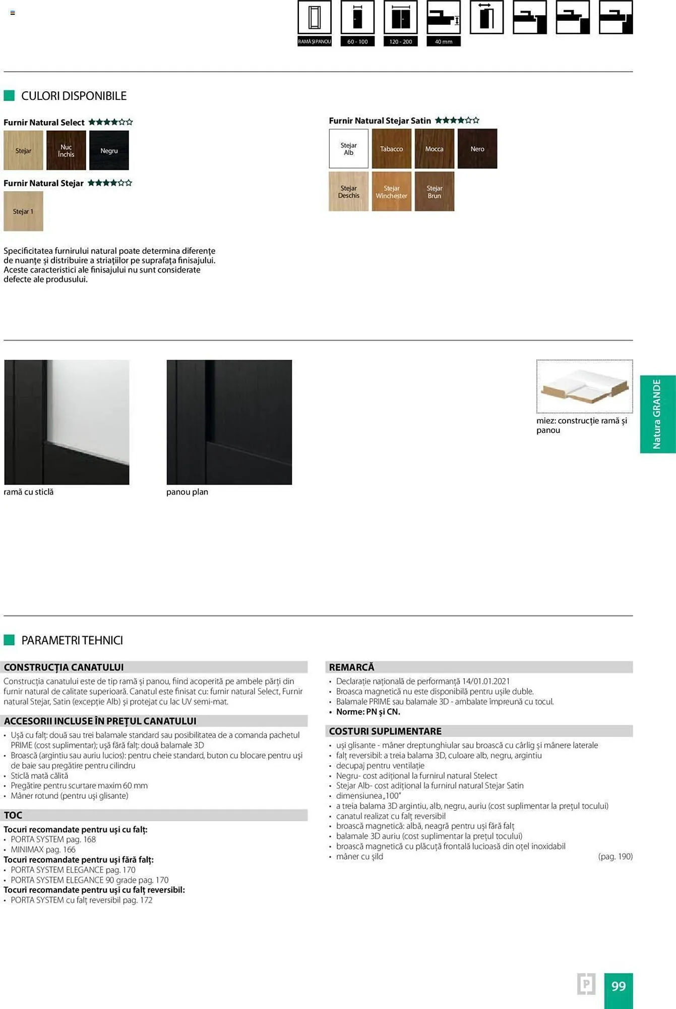 Catalog Сatalog Proges de la 13 septembrie până la 31 decembrie 2024 - Revista Pagina 99