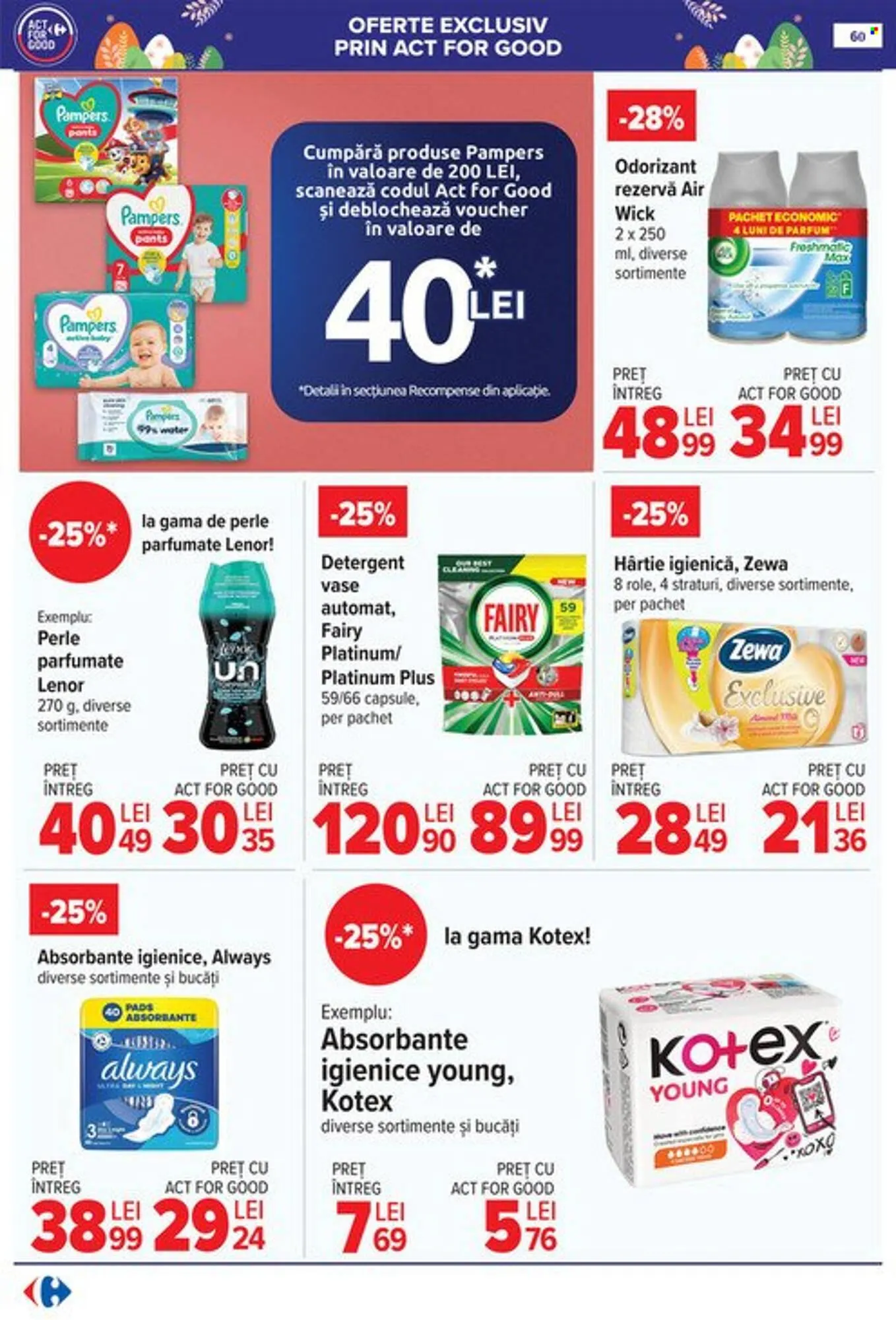 Catalog Catalog Carrefour de la 25 martie până la 5 aprilie 2026 - Revista Pagina 64