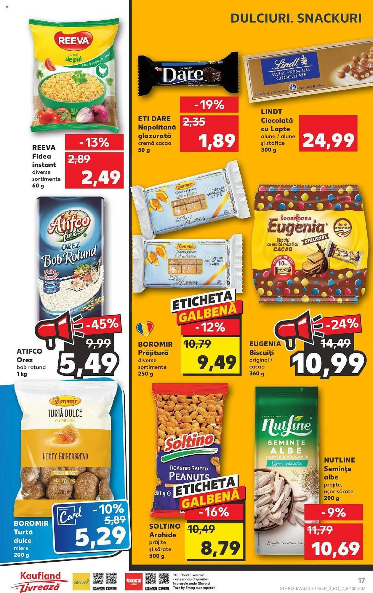 Catalog Kaufland catalog de la 16 august până la 22 august 2023 - Revista Pagina 17