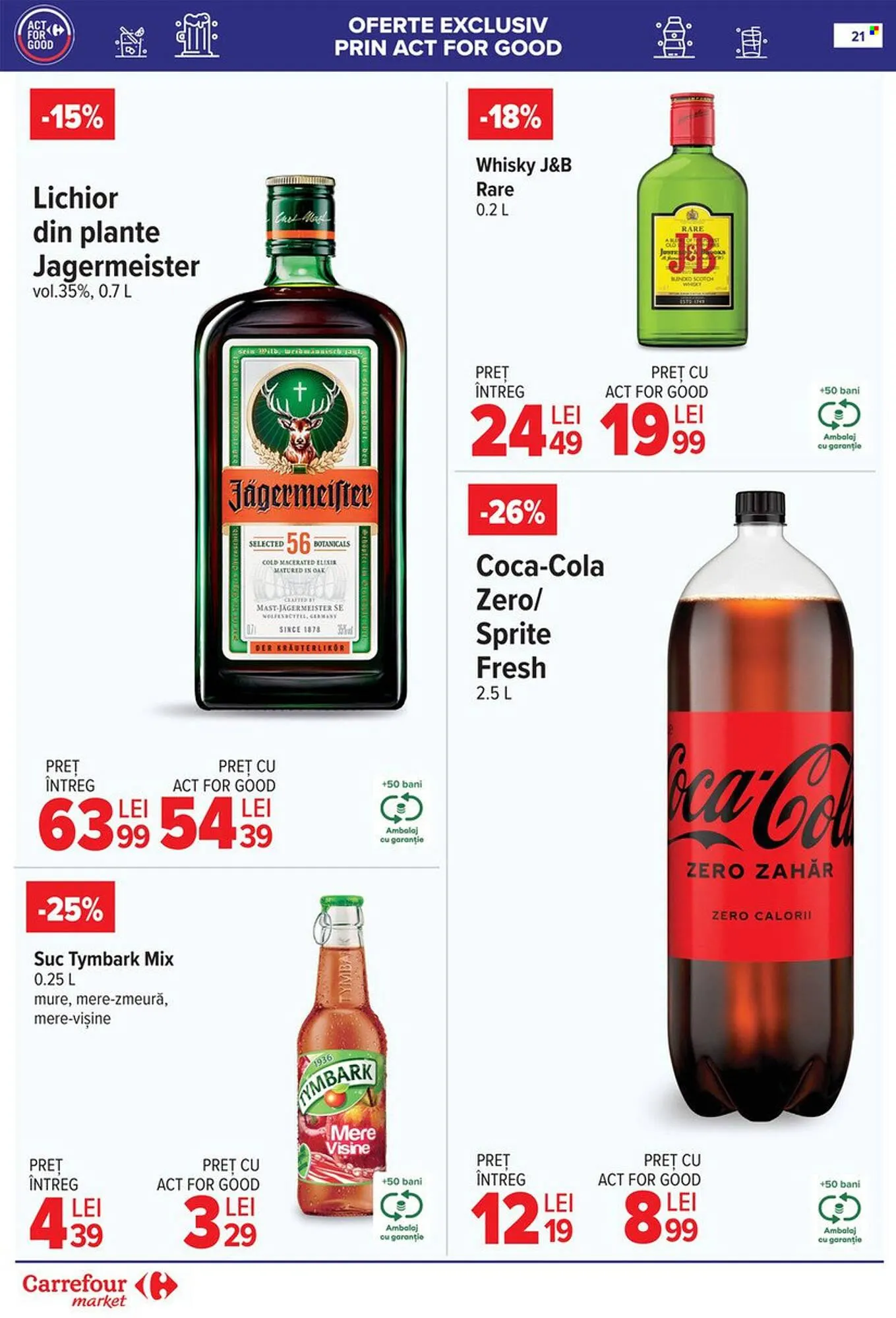 Catalog Catalog Carrefour Market de la 15 aprilie până la 28 aprilie 2026 - Revista Pagina 23