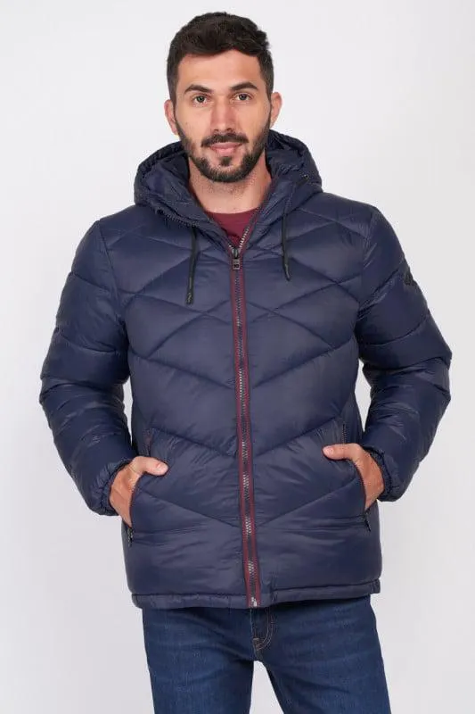 Lee Cooper - Jacheta barbat cu gluga si buzunare cu fermoar