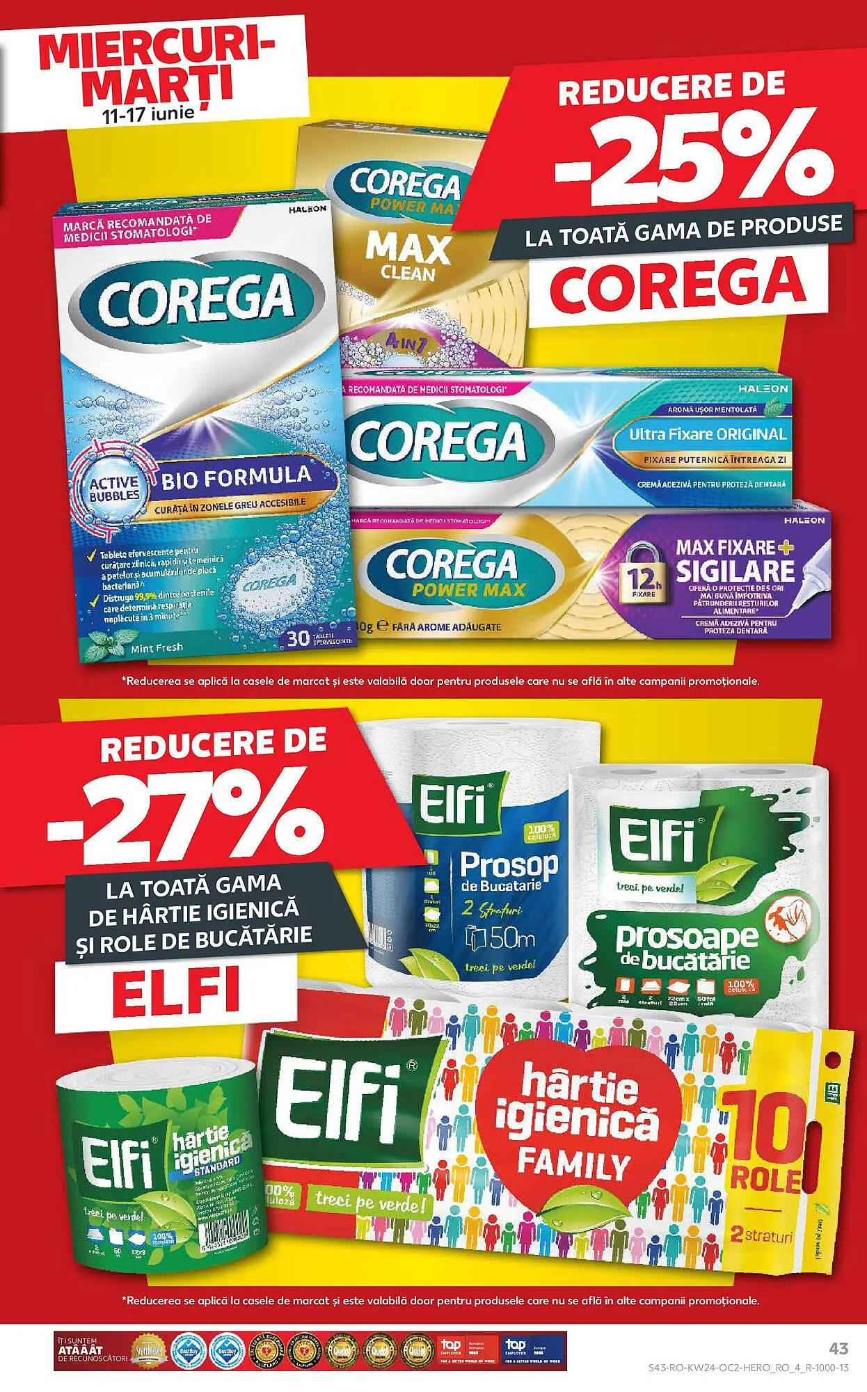 Catalog Catalog Kaufland de la 11 iunie până la 17 iunie 2025 - Revista Pagina 43