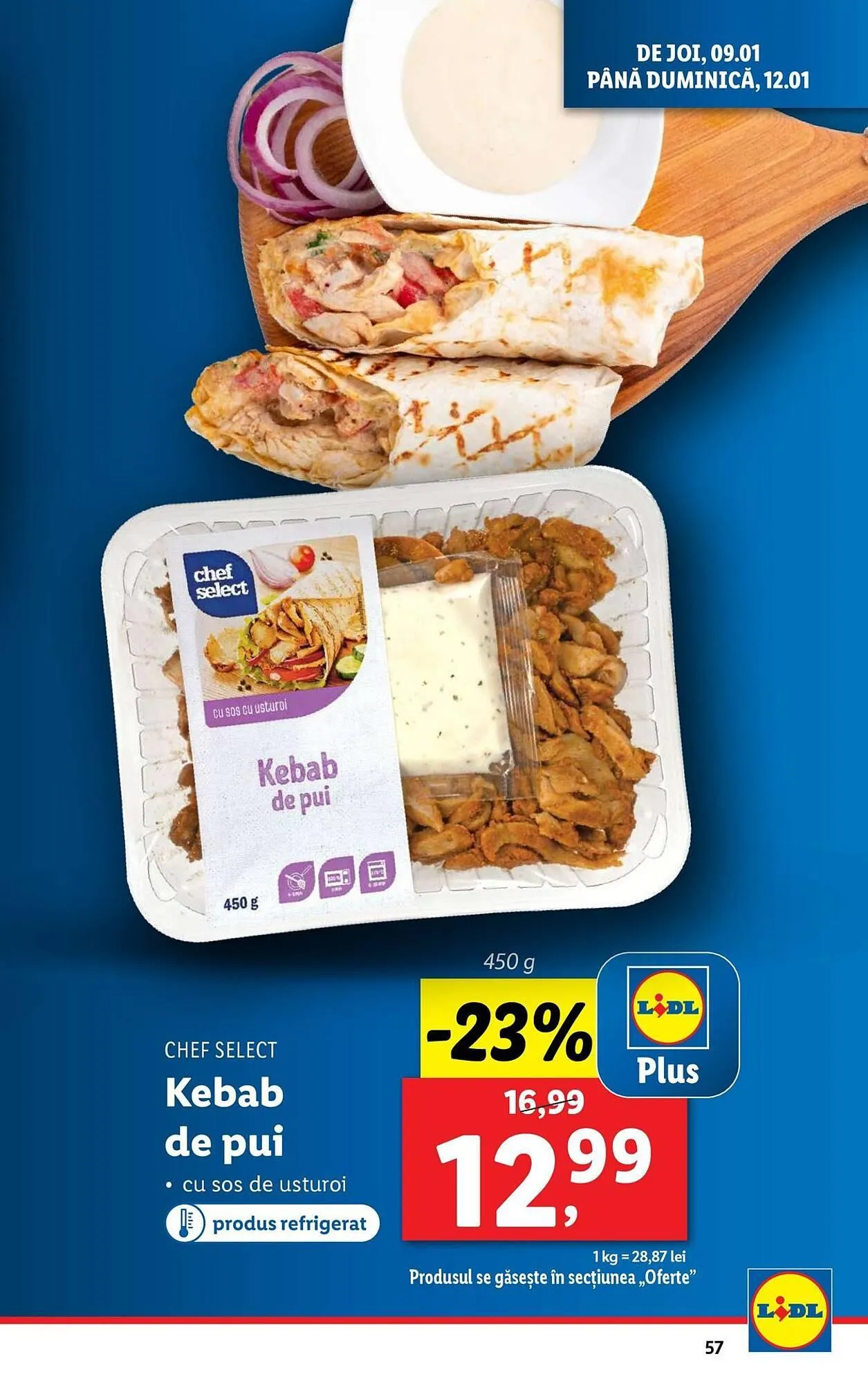 Catalog Catalog Lidl de la 6 ianuarie până la 12 ianuarie 2025 - Revista Pagina 57