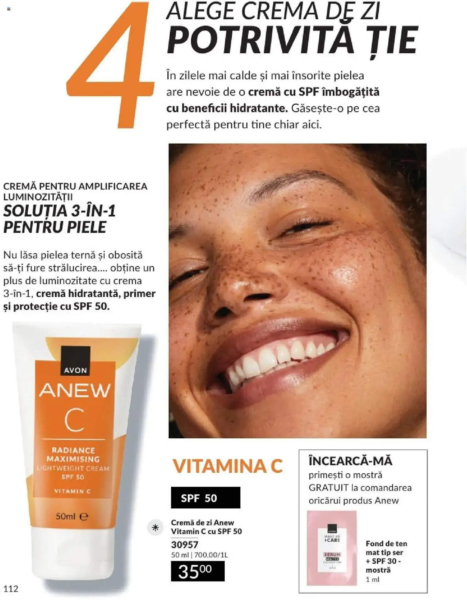 Catalog Catalog Avon de la 1 aprilie până la 30 aprilie 2025 - Revista Pagina 112