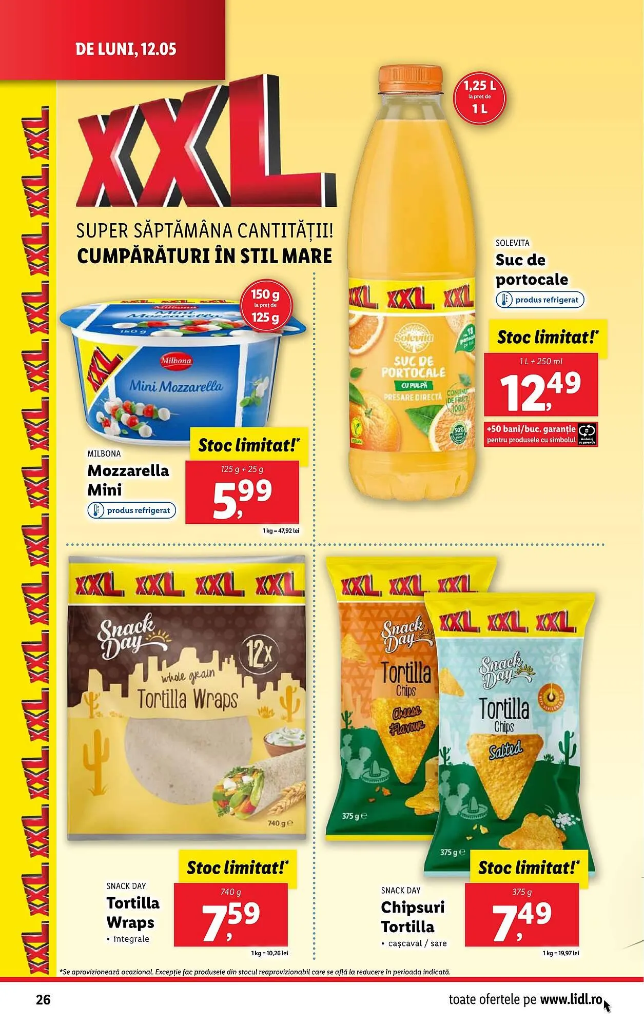 Catalog Catalog Lidl de la 12 mai până la 18 mai 2025 - Revista Pagina 26