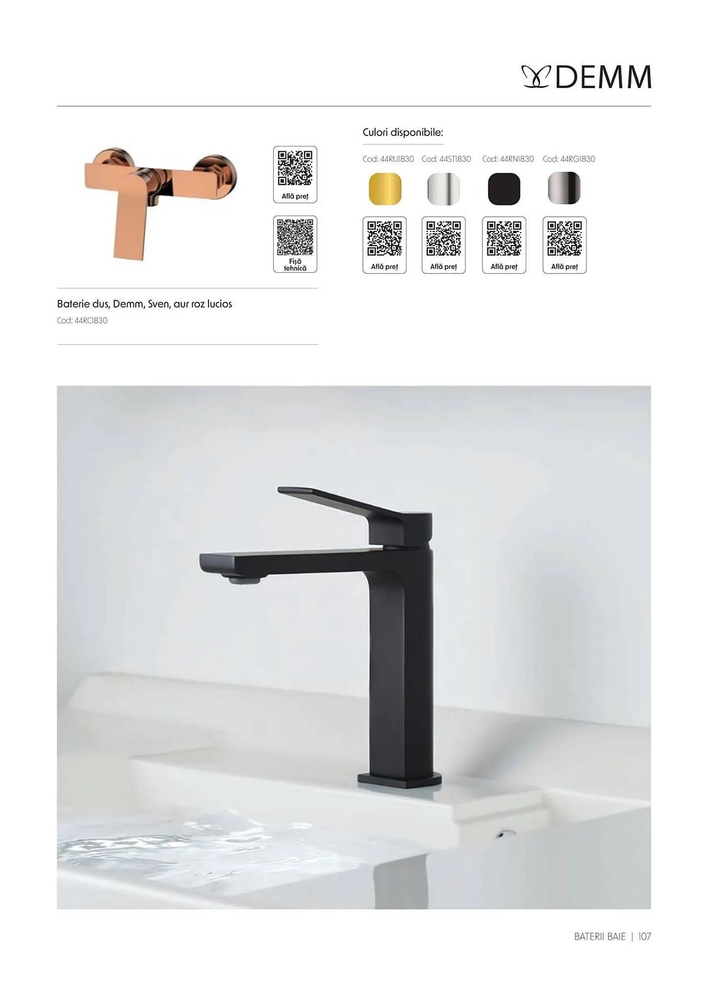 Catalog Catalog Romstal de la 1 aprilie până la 31 decembrie 2026 - Revista Pagina 107