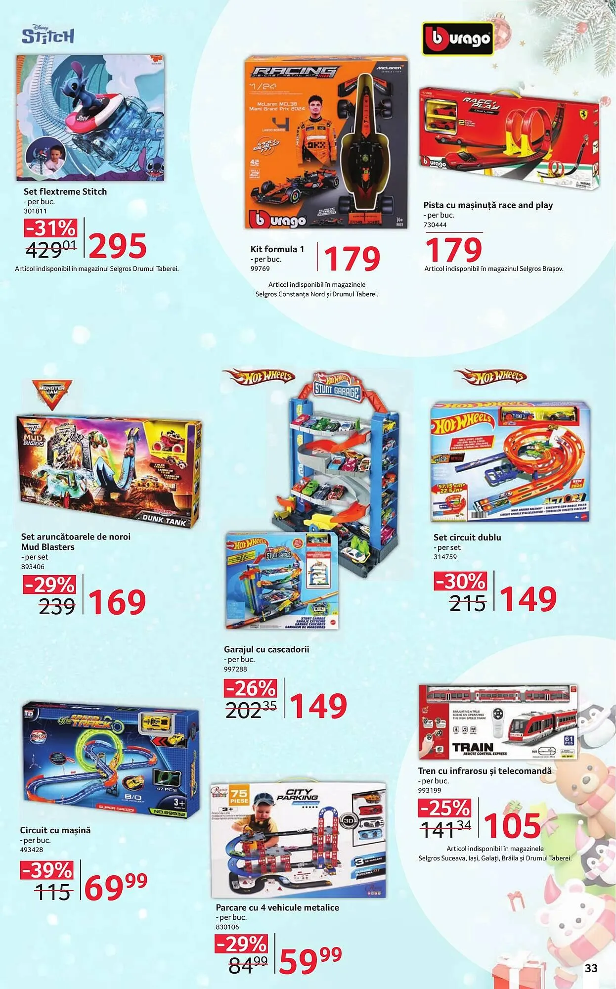 Catalog Catalog Selgros de la 6 decembrie până la 24 decembrie 2025 - Revista Pagina 33