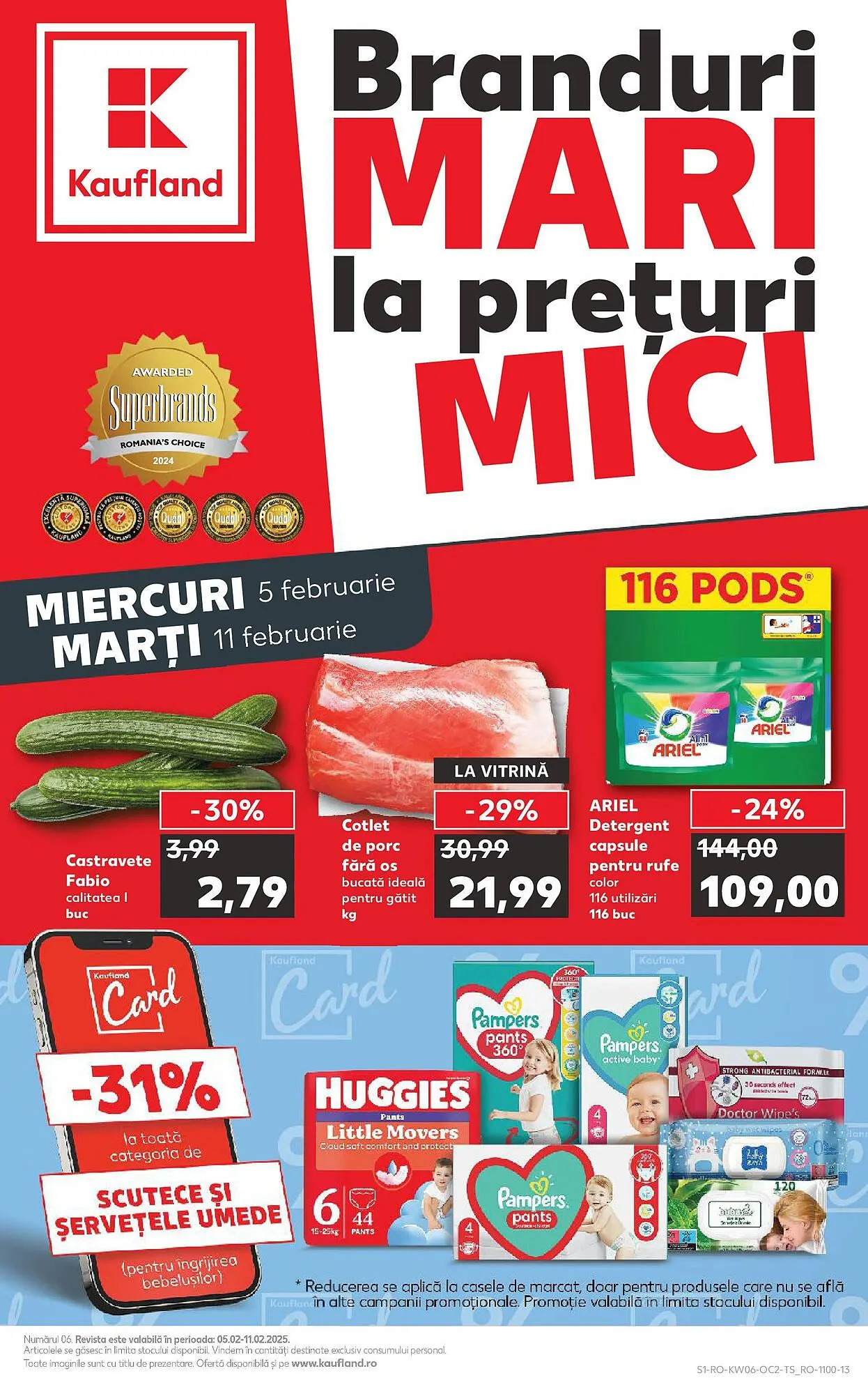 Catalog Catalog Kaufland de la 5 februarie până la 11 februarie 2025 - Revista Pagina 1
