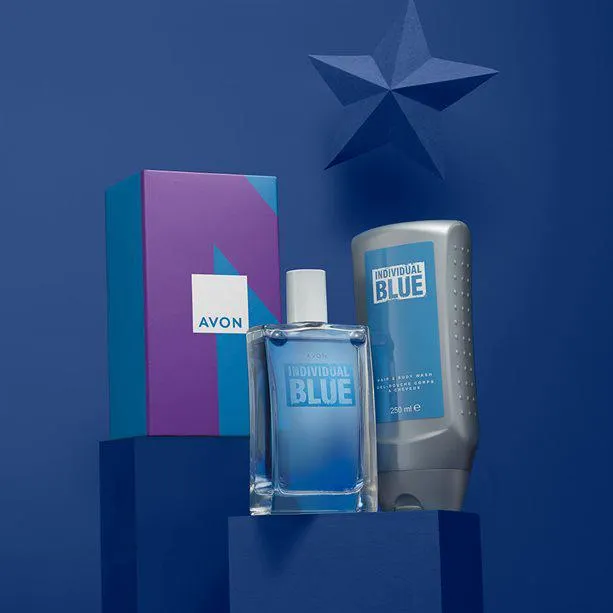 Set cadou Individual Blue