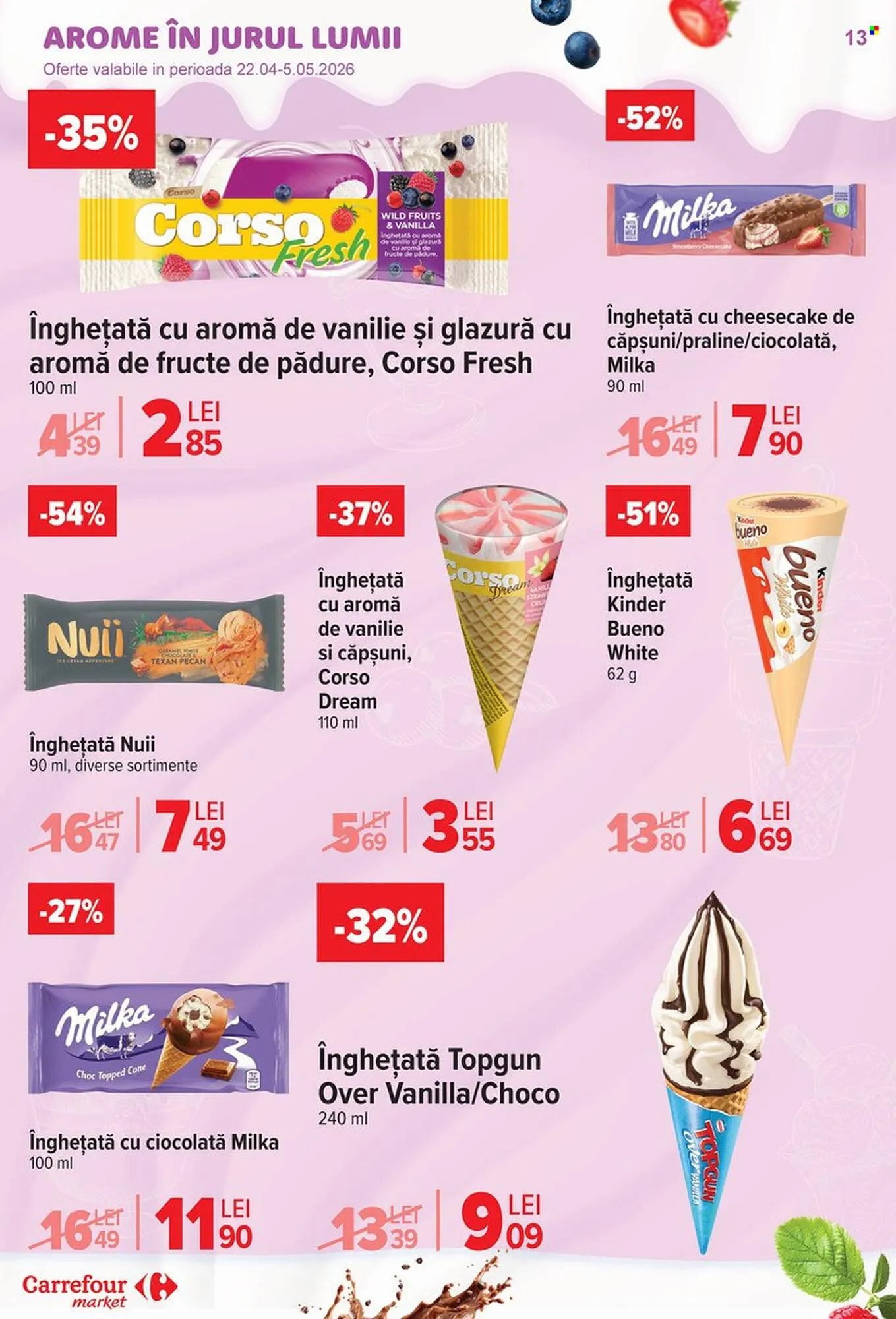 Catalog Catalog Carrefour Market de la 29 aprilie până la 5 mai 2026 - Revista Pagina 13
