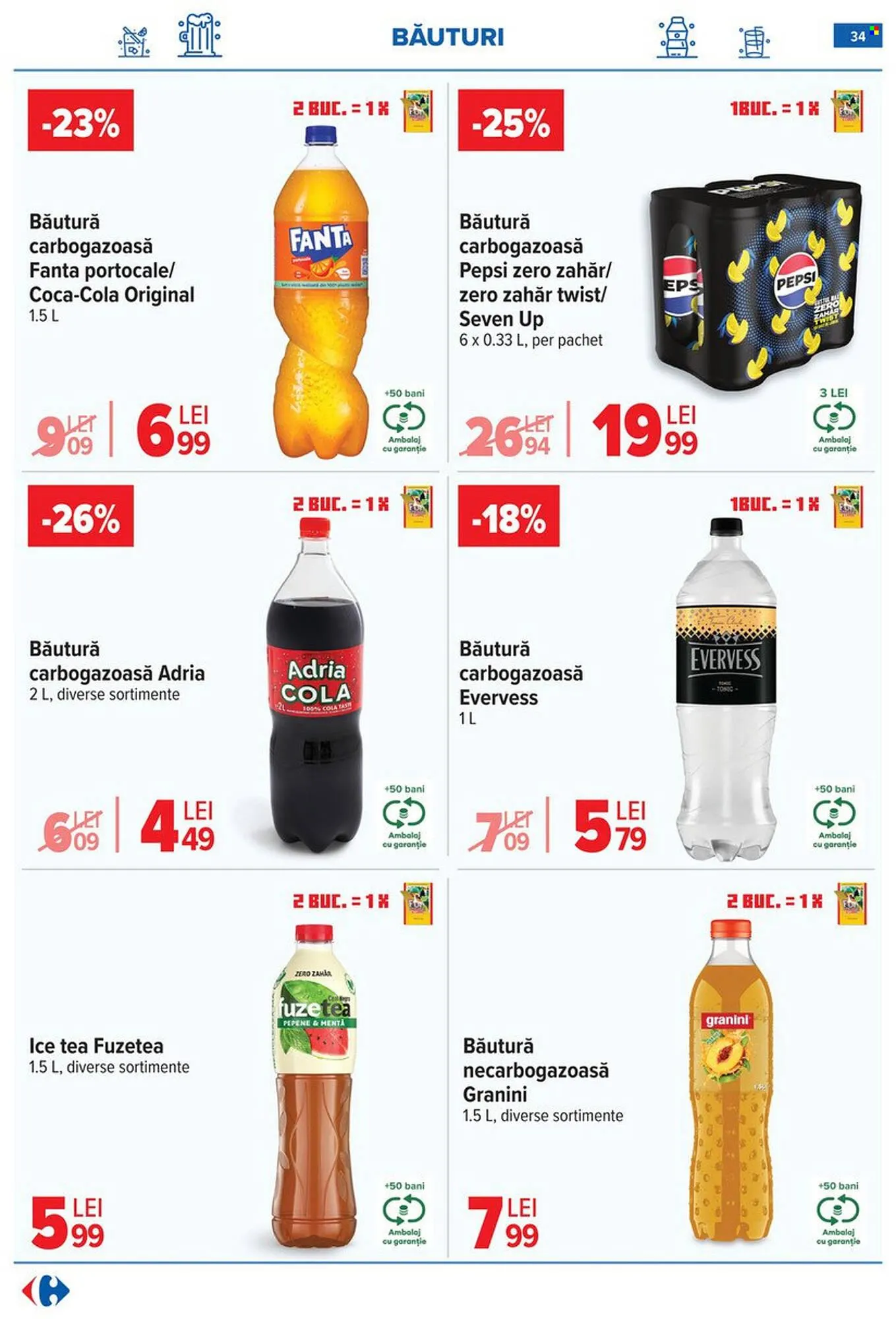 Catalog Catalog Carrefour de la 29 aprilie până la 5 mai 2026 - Revista Pagina 35