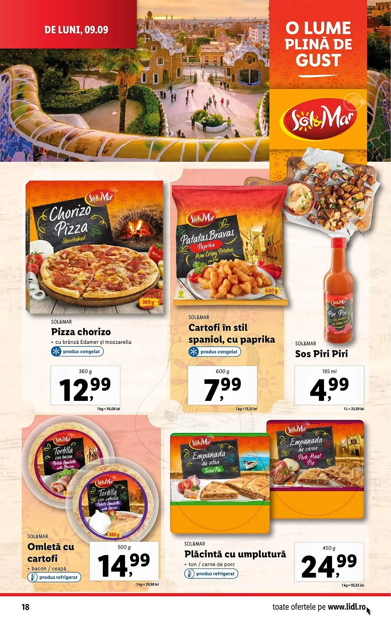 Catalog Catalog Lidl de la 9 septembrie până la 15 septembrie 2024 - Revista Pagina 18