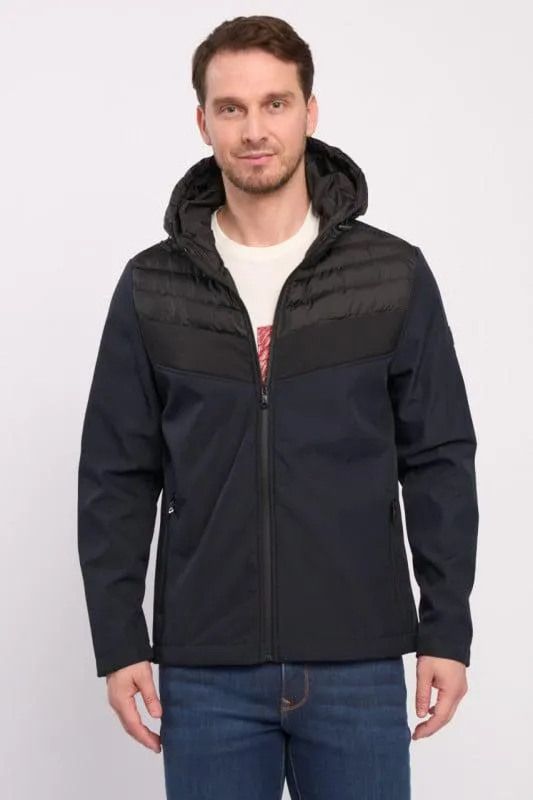 Lee Cooper - Jacheta barbat subtire cu gluga si buzunare