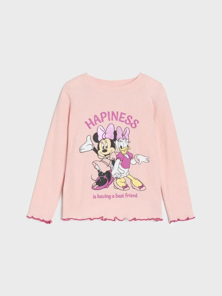 Tricou cu mânecă lungă Minnie Mouse