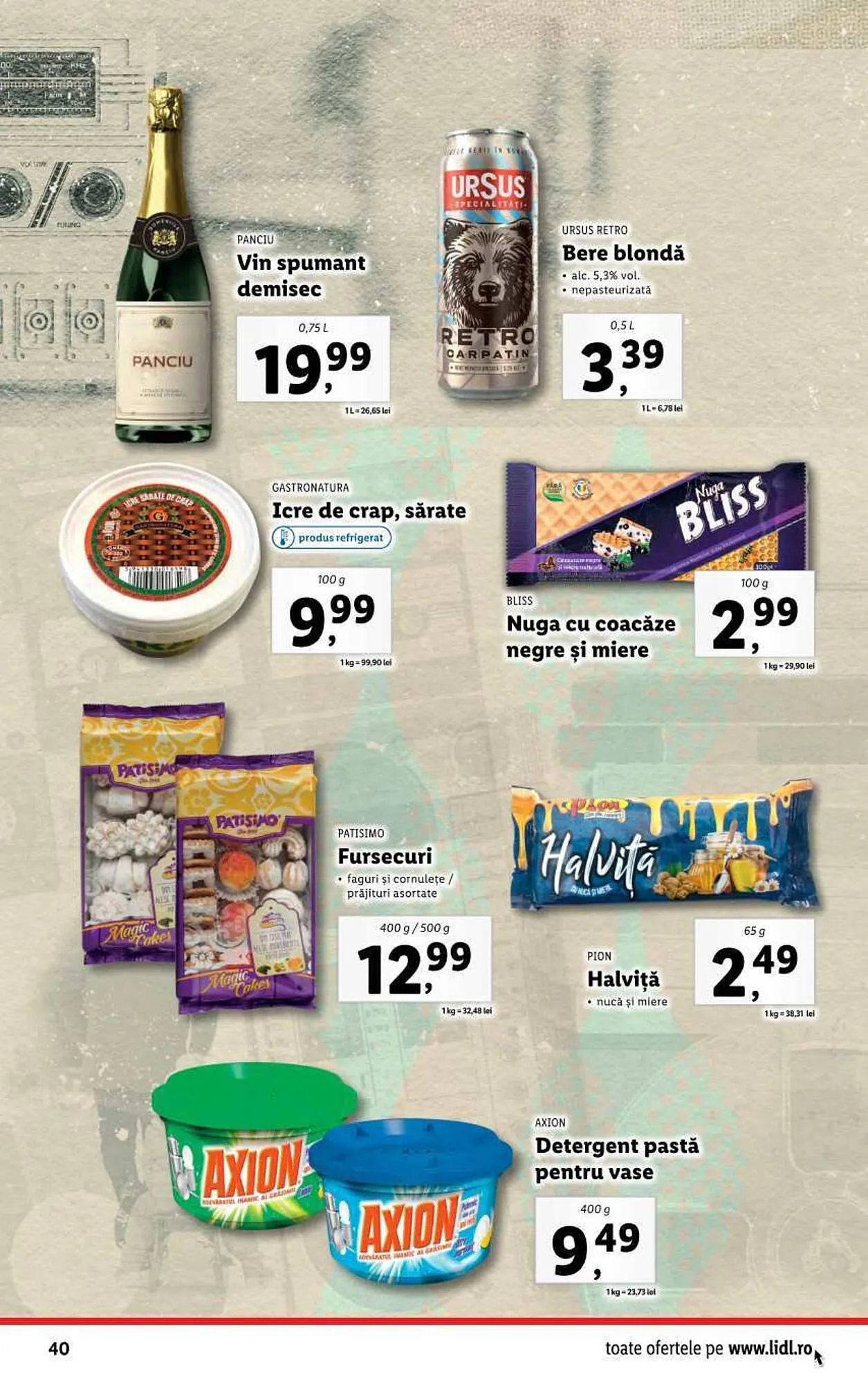 Catalog Lidl catalog de la 25 septembrie până la 1 octombrie 2023 - Revista Pagina 40