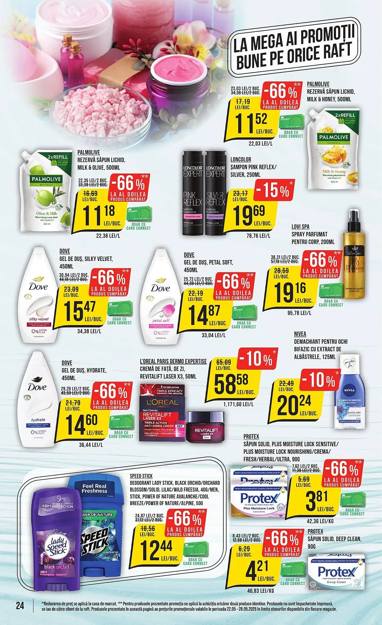 Catalog Catalog Mega Image de la 22 mai până la 28 mai 2025 - Revista Pagina 24