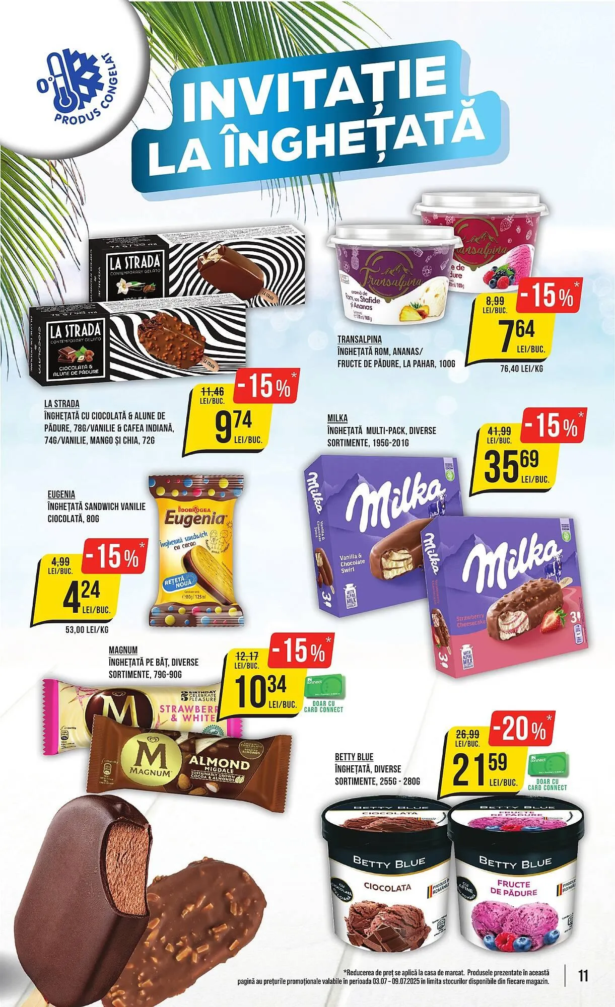 Catalog Catalog Mega Image de la 3 iulie până la 9 iulie 2025 - Revista Pagina 11