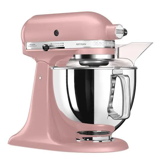Mixer cu bol 4.8L, Artisan, Model 175, Dried Rose - KitchenAid