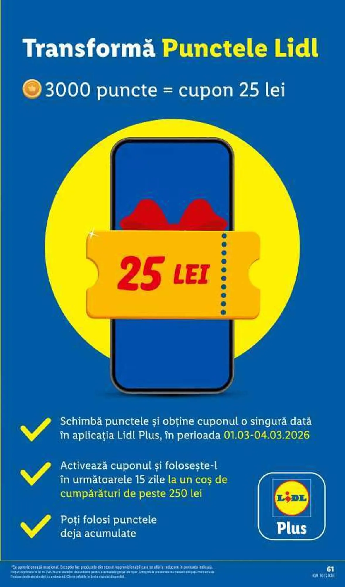 Catalog Catalog Lidl de la 2 martie până la 8 martie 2026 - Revista Pagina 61