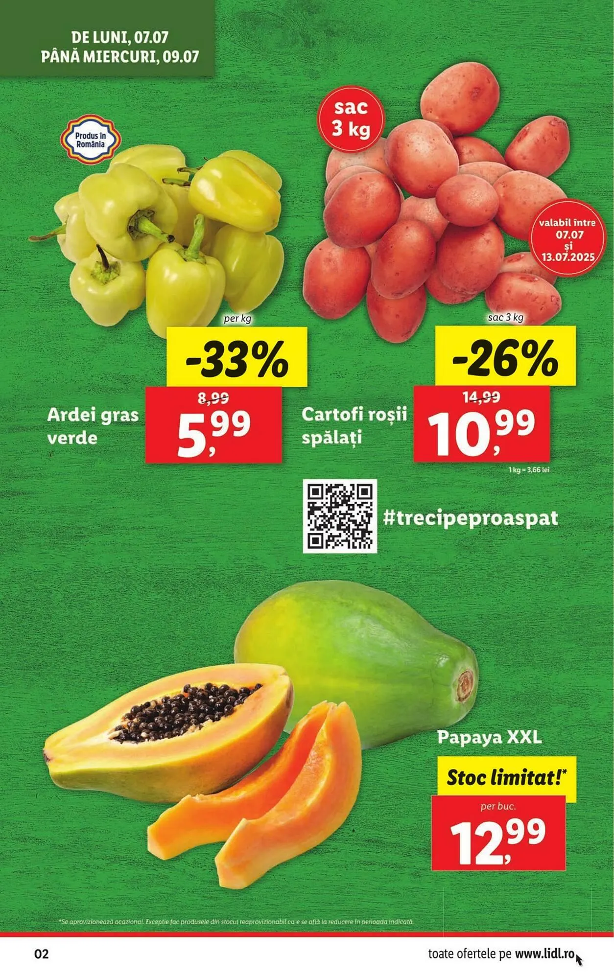 Catalog Catalog Lidl de la 7 iulie până la 13 iulie 2025 - Revista Pagina 2