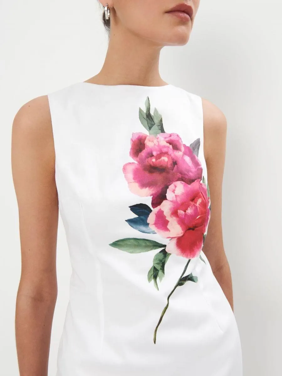 Rochie mini din bumbac