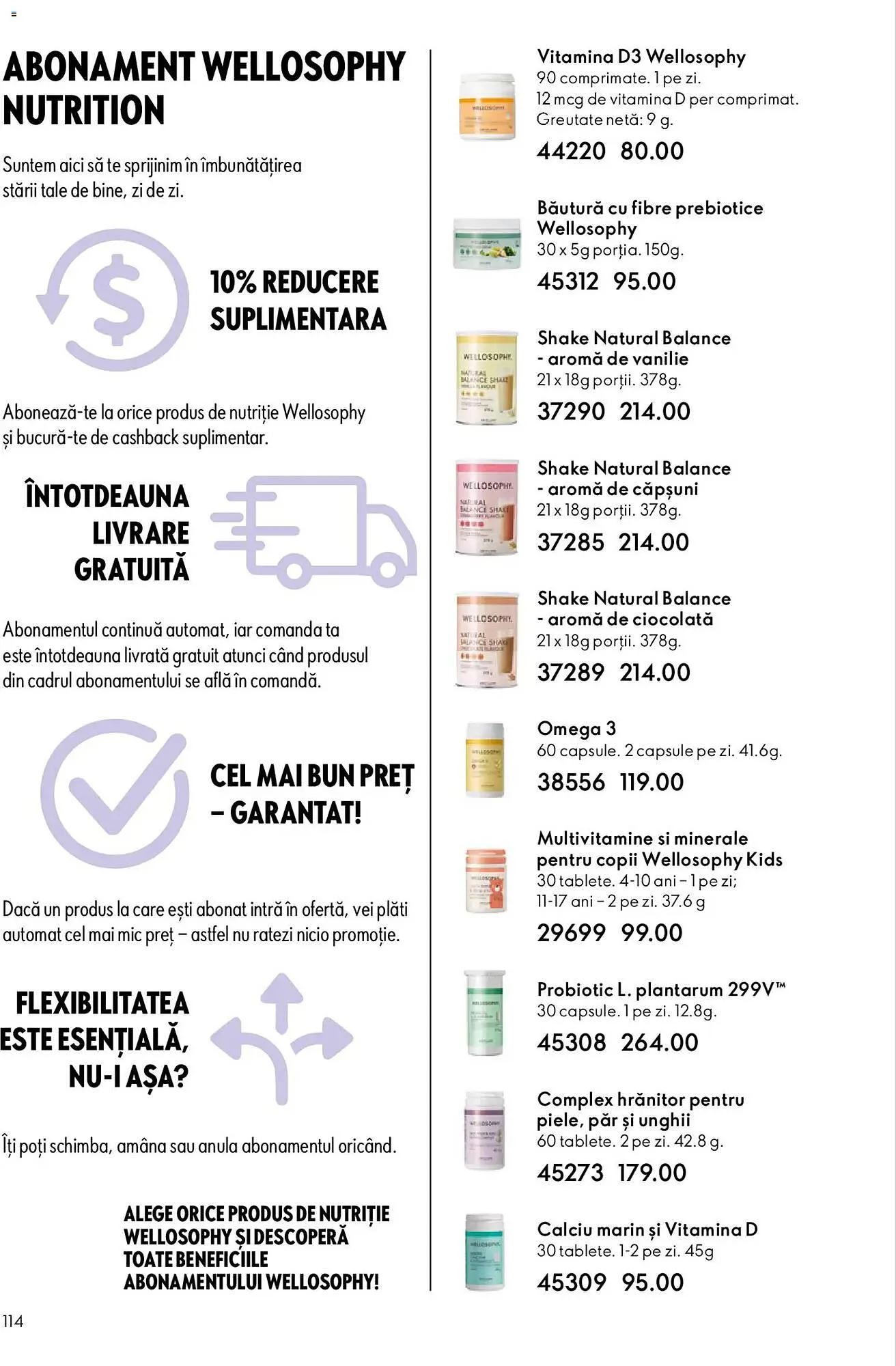 Catalog Catalog Oriflame de la 24 martie până la 14 aprilie 2026 - Revista Pagina 114