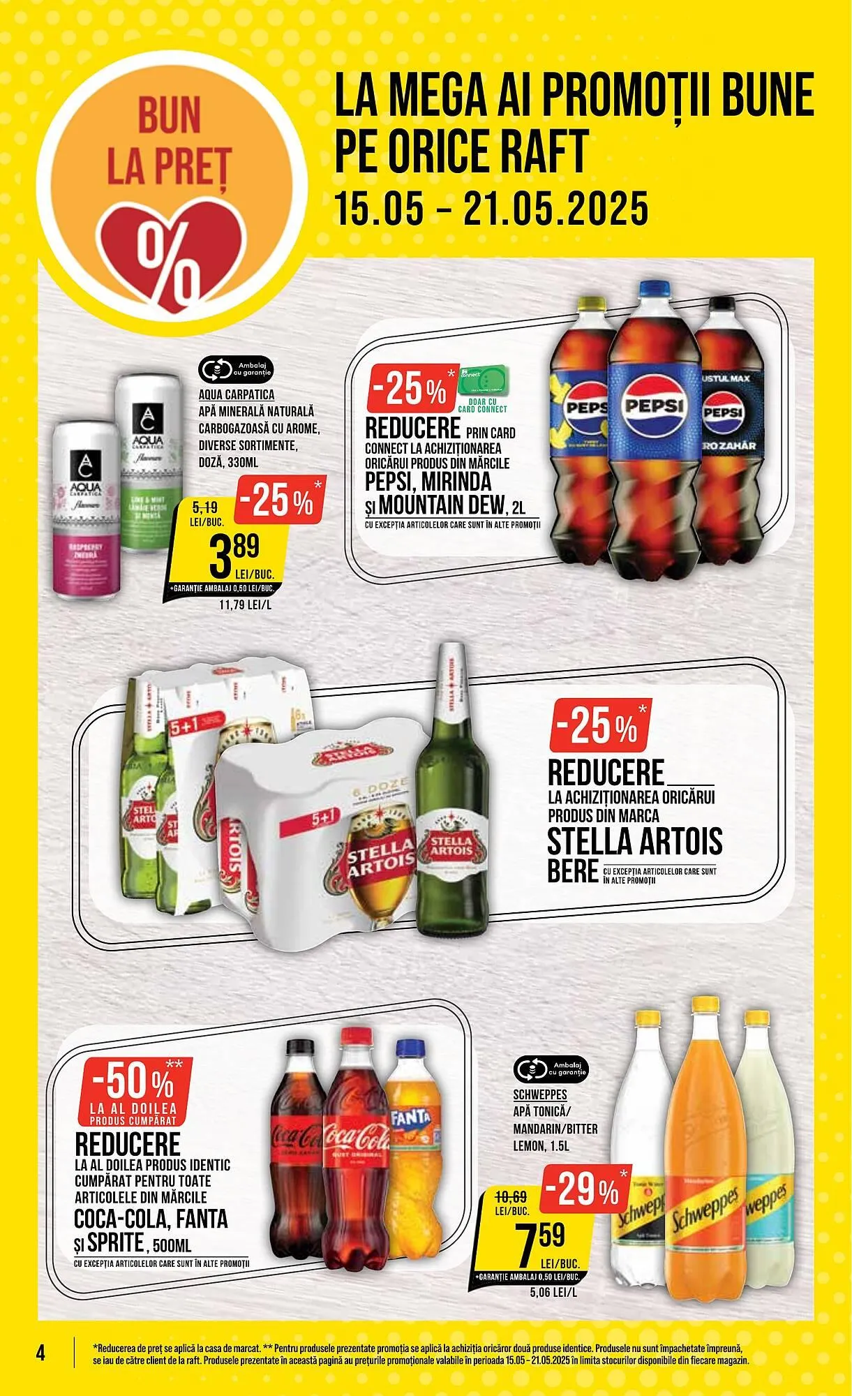 Catalog Catalog Mega Image de la 15 mai până la 21 mai 2025 - Revista Pagina 4