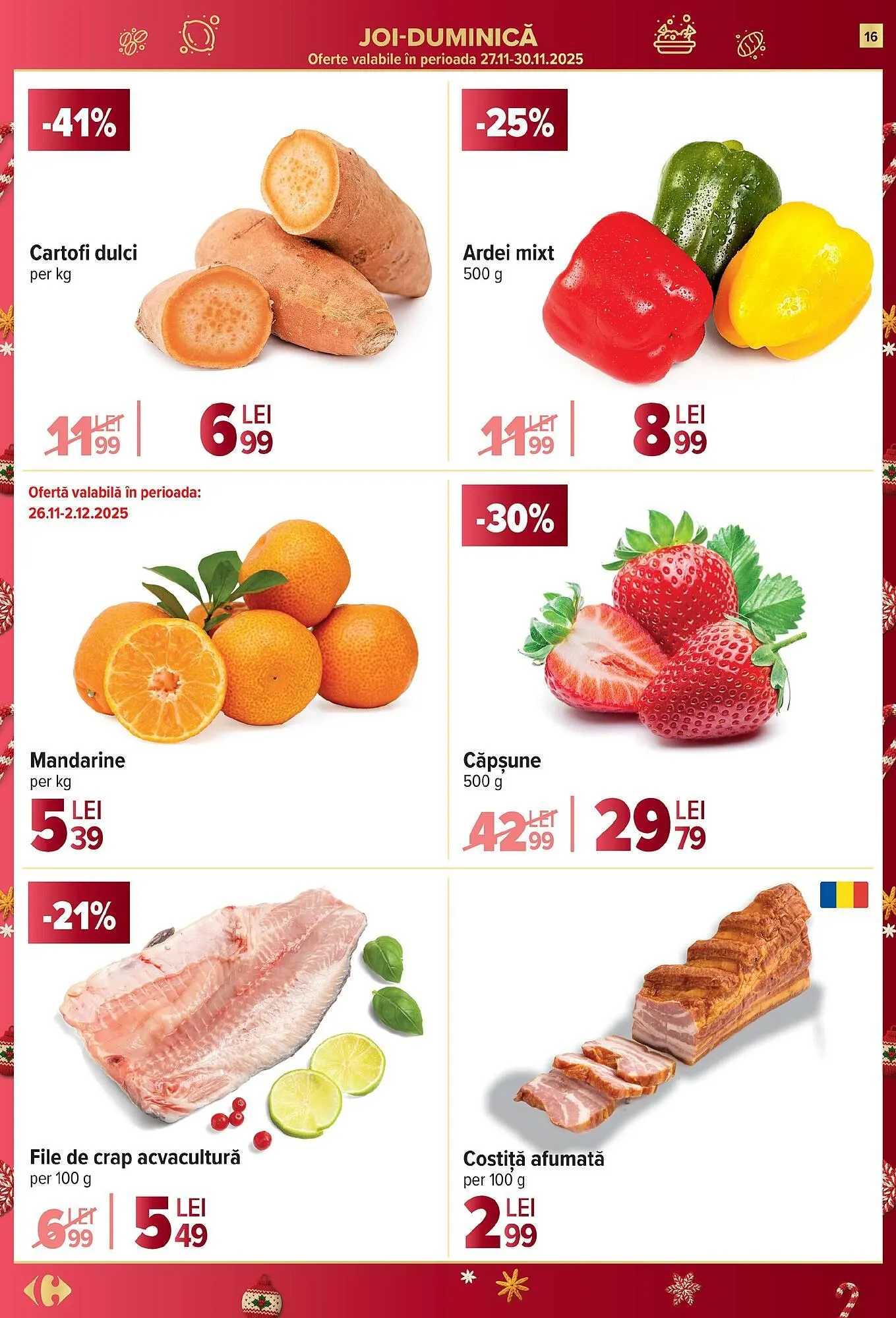 Catalog Catalog Carrefour de la 26 noiembrie până la 2 decembrie 2025 - Revista Pagina 16