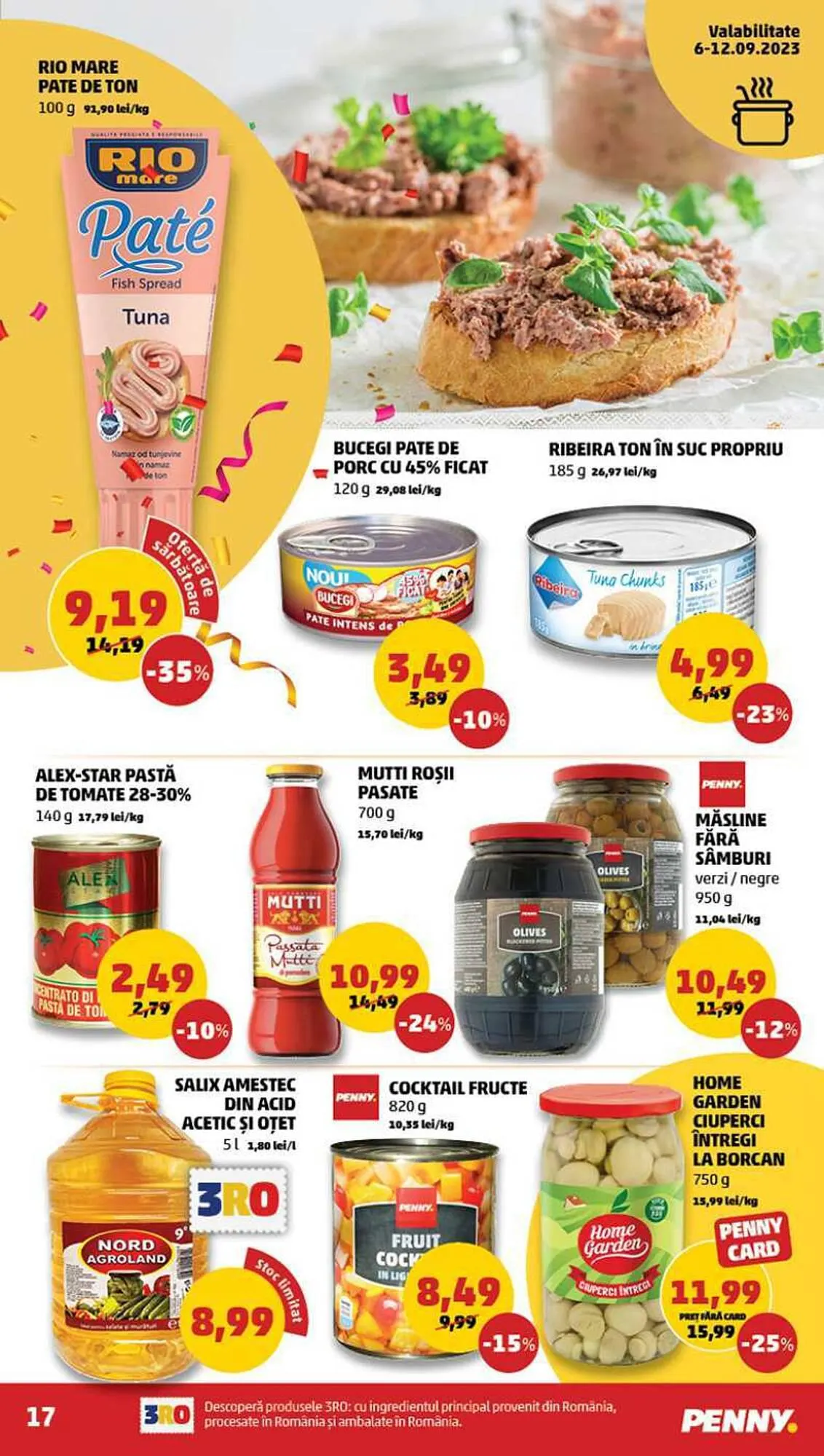 Catalog Penny catalog de la 6 septembrie până la 12 septembrie 2023 - Revista Pagina 17