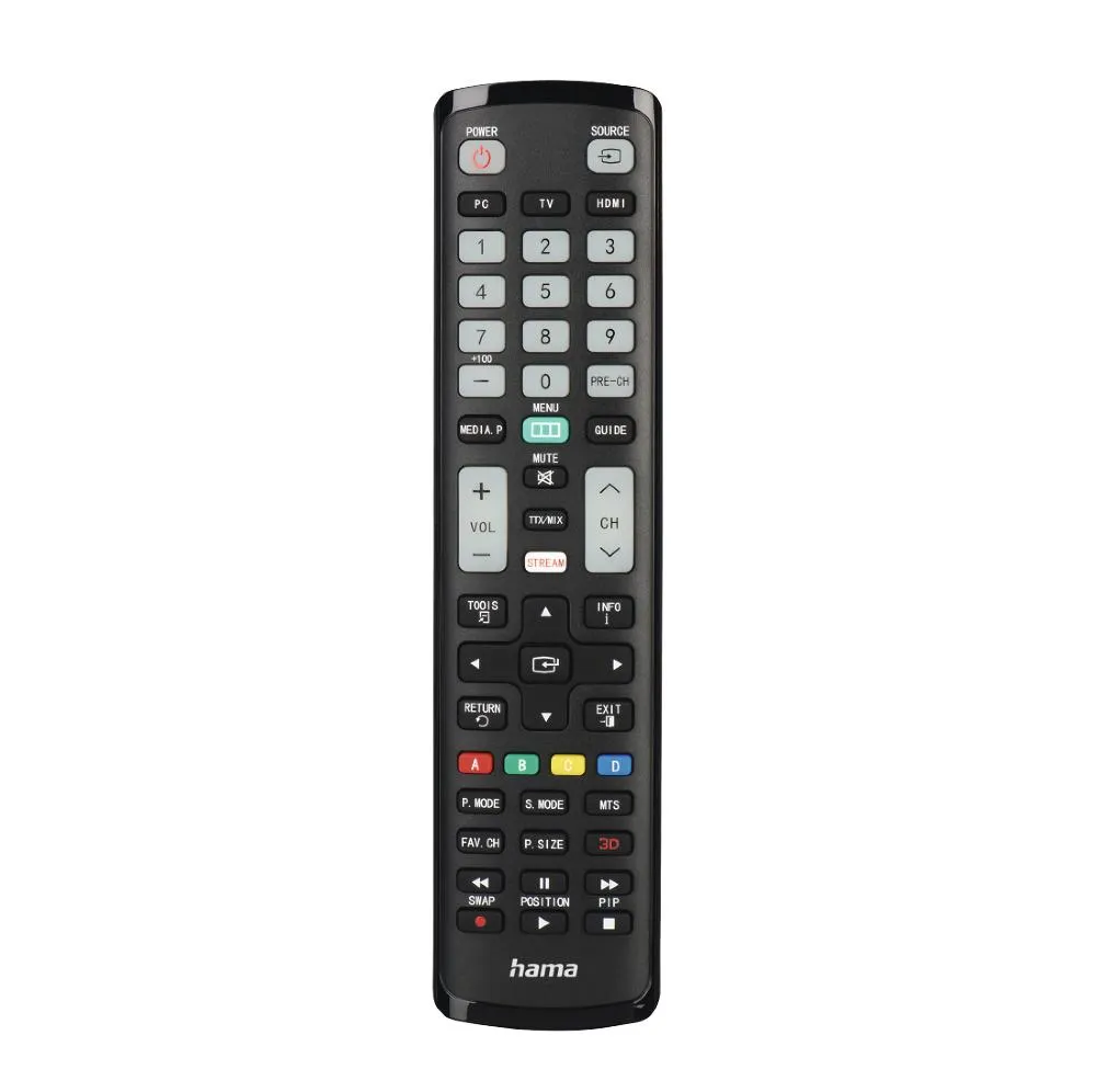 Telecomanda universala Hama pentru televizoare Samsung, IR, butoane iluminatoare