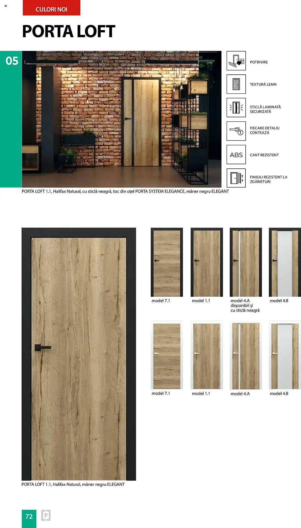 Catalog Сatalog Proges de la 13 septembrie până la 31 decembrie 2024 - Revista Pagina 72