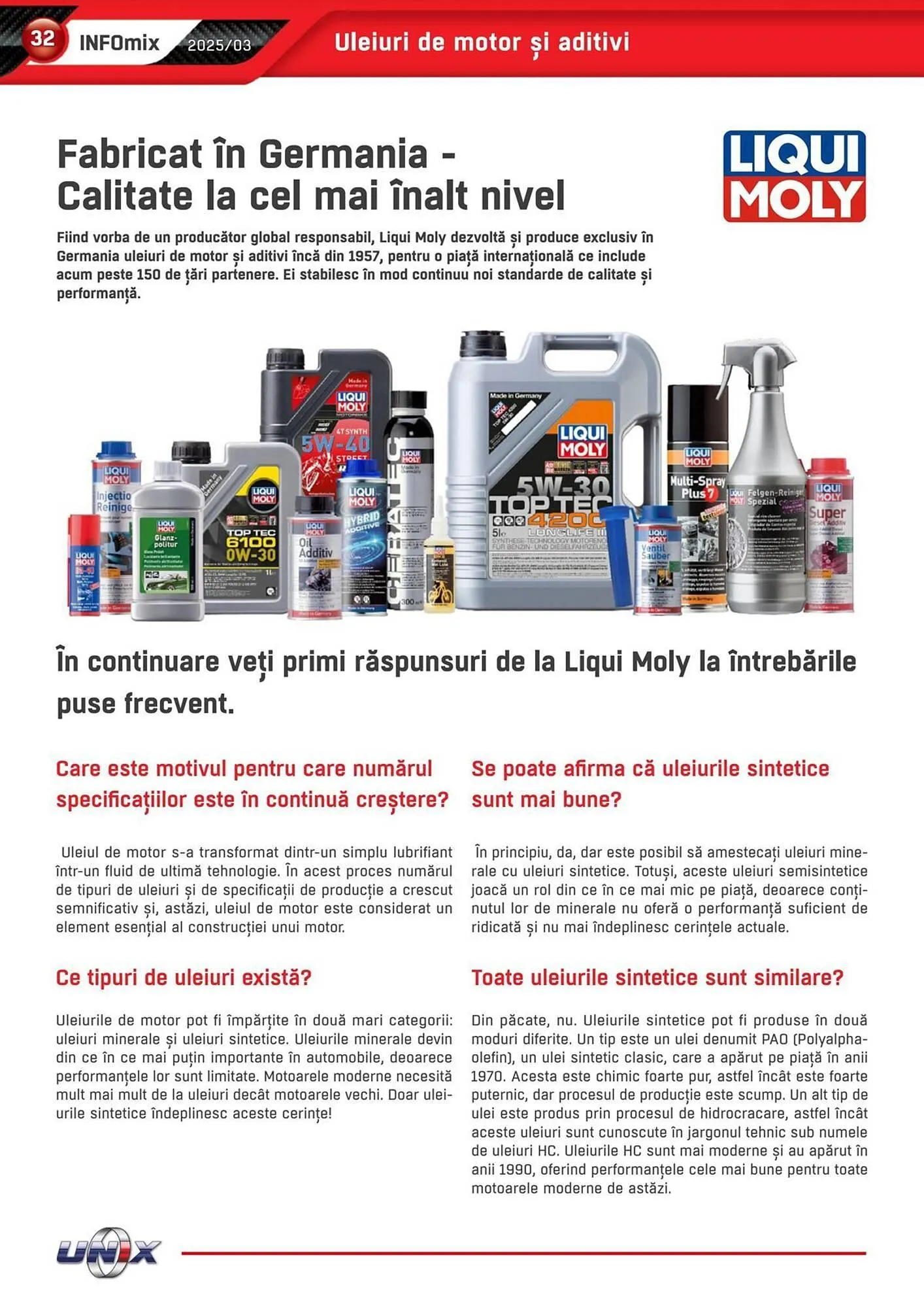 Catalog Catalog UNIX Auto de la 4 martie până la 31 martie 2025 - Revista Pagina 32