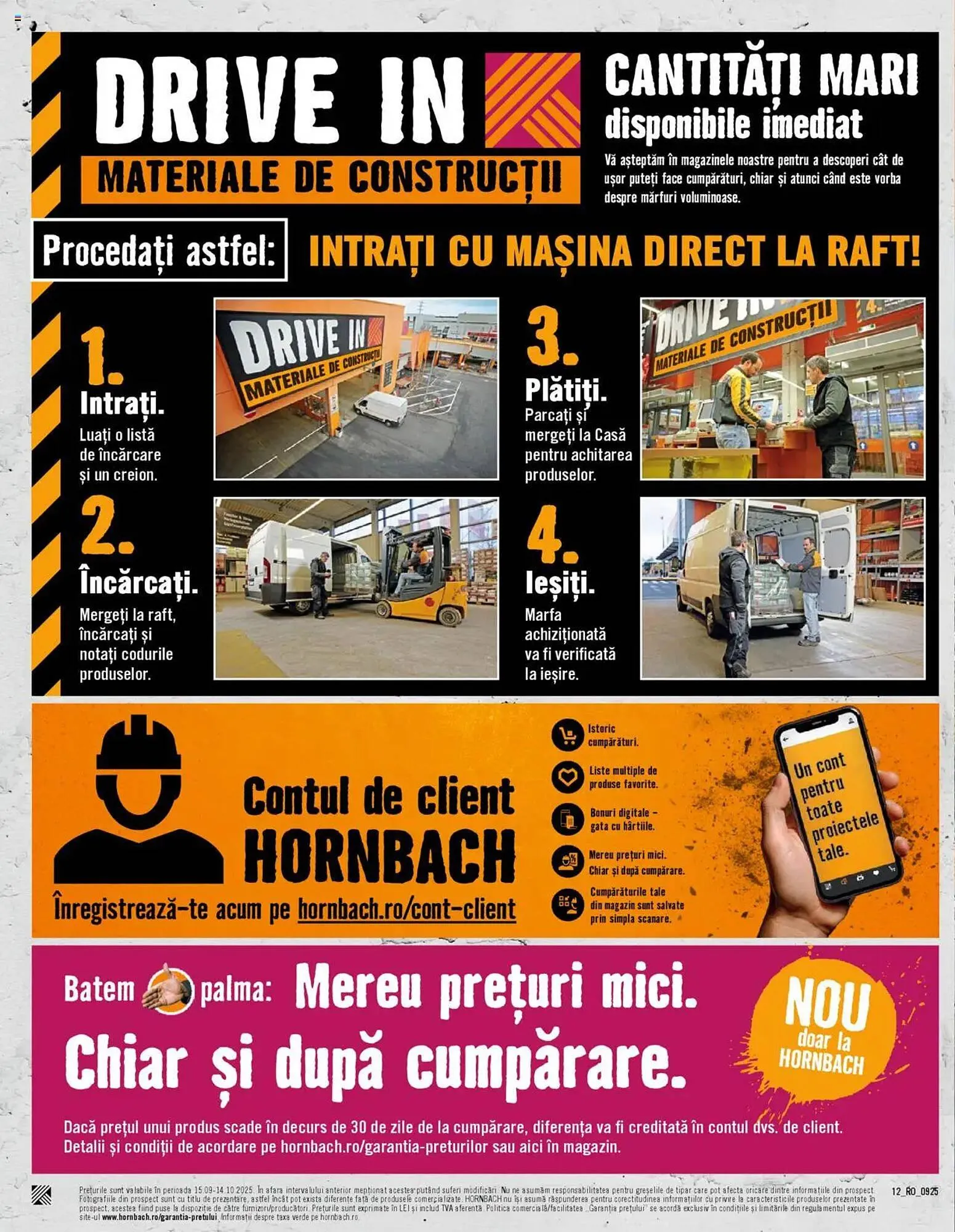 Catalog Magazine Hornbach de la 14 septembrie până la 14 octombrie 2025 - Revista Pagina 12