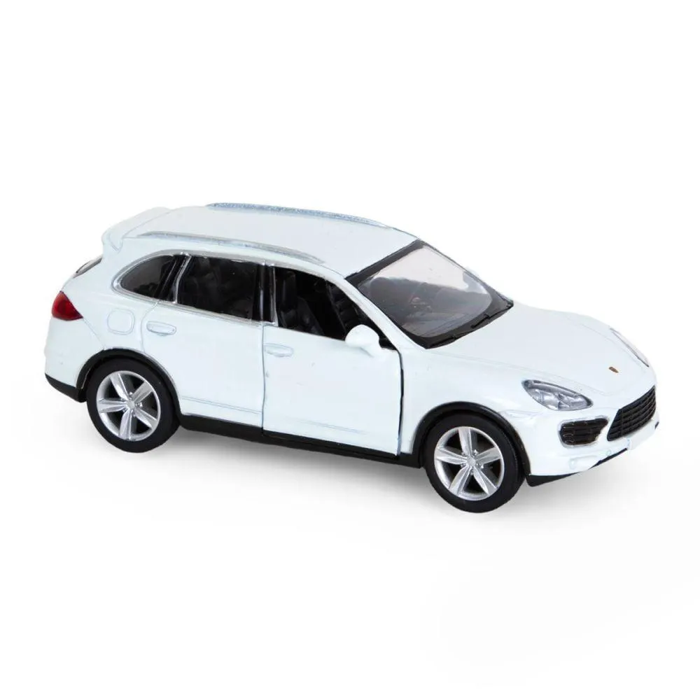 Masinuta RMZ City, Porsche Cayenne, Alb