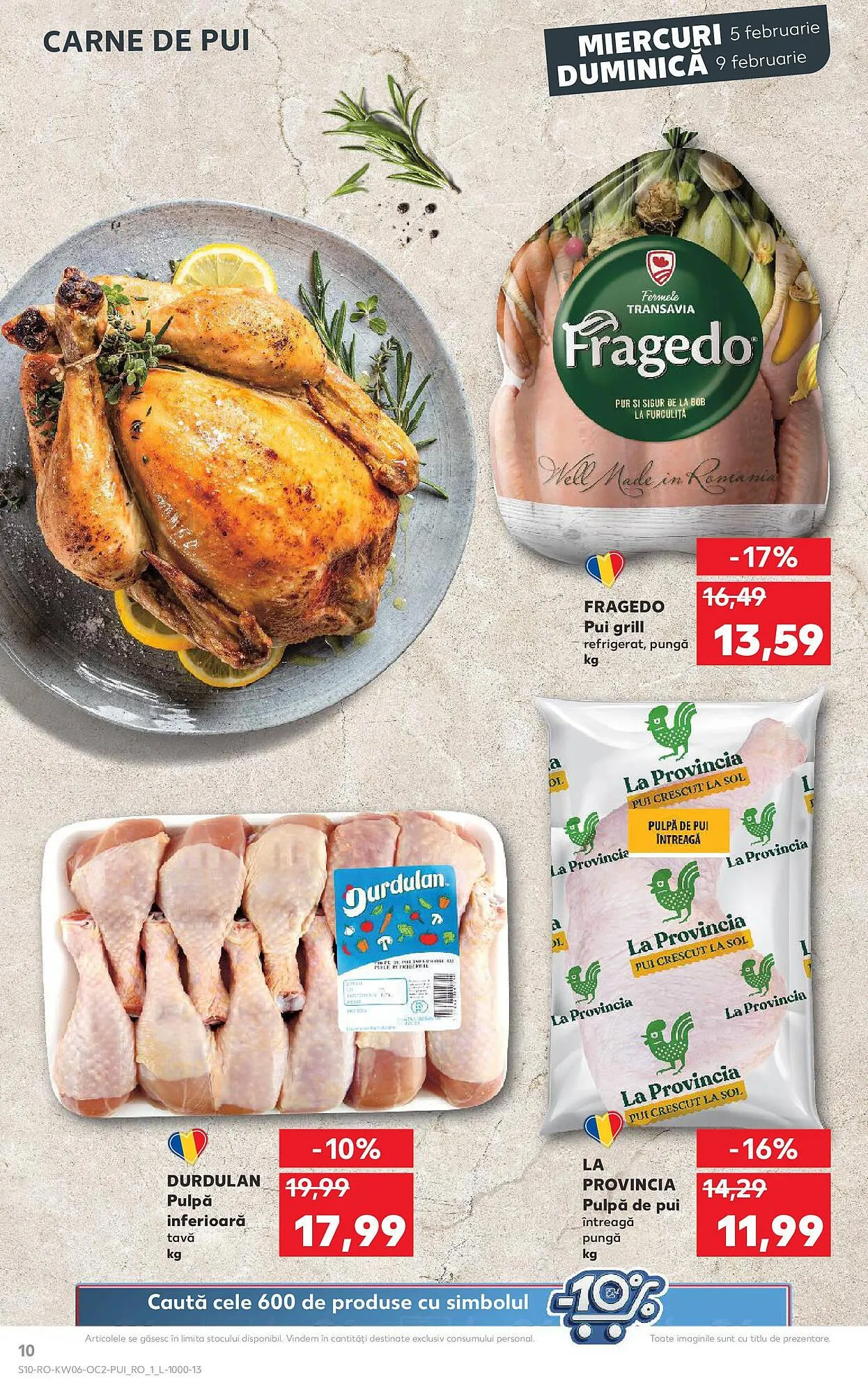 Catalog Catalog Kaufland de la 5 februarie până la 11 februarie 2025 - Revista Pagina 10